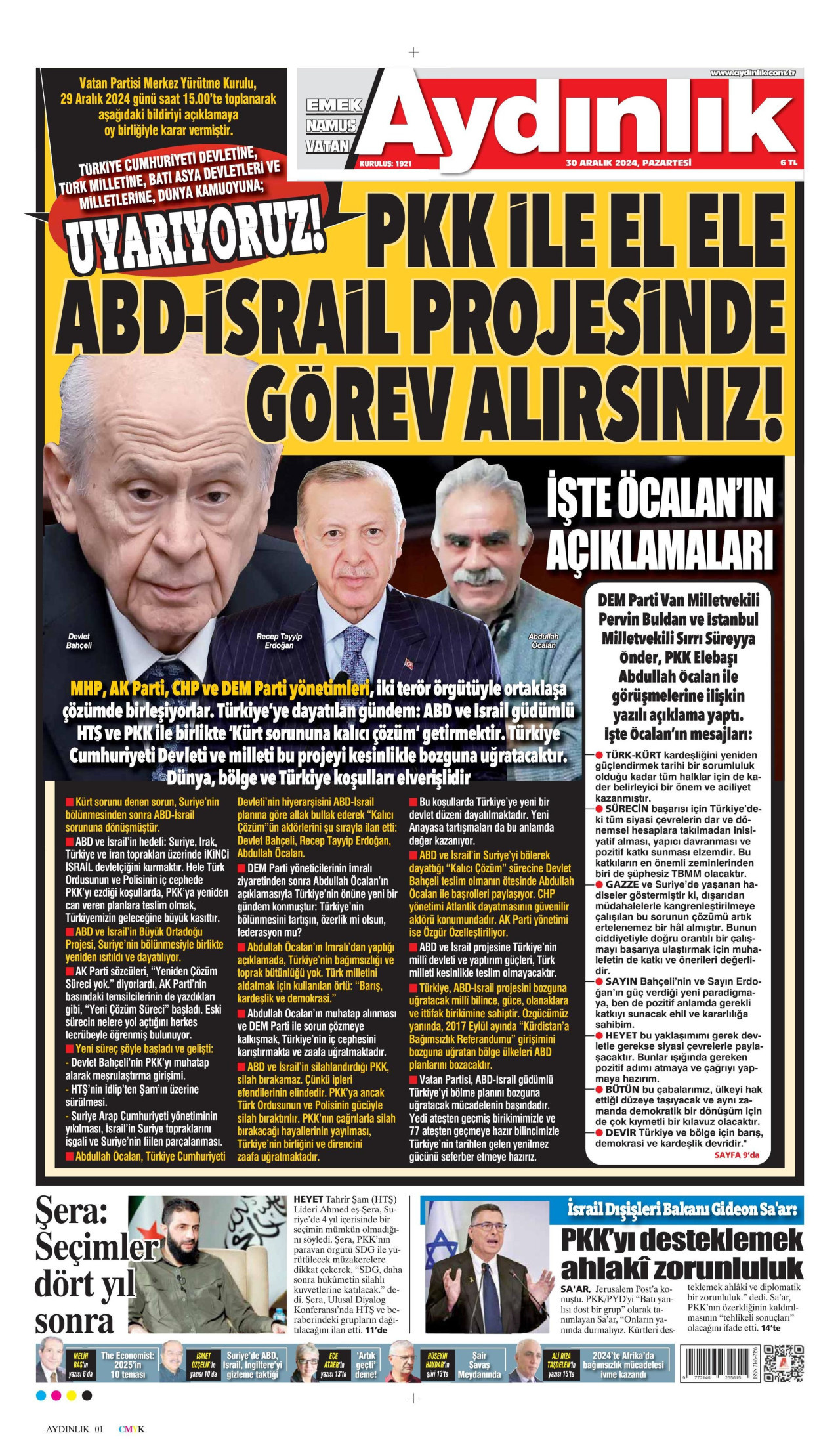 AYDINLIK GAZETESİ