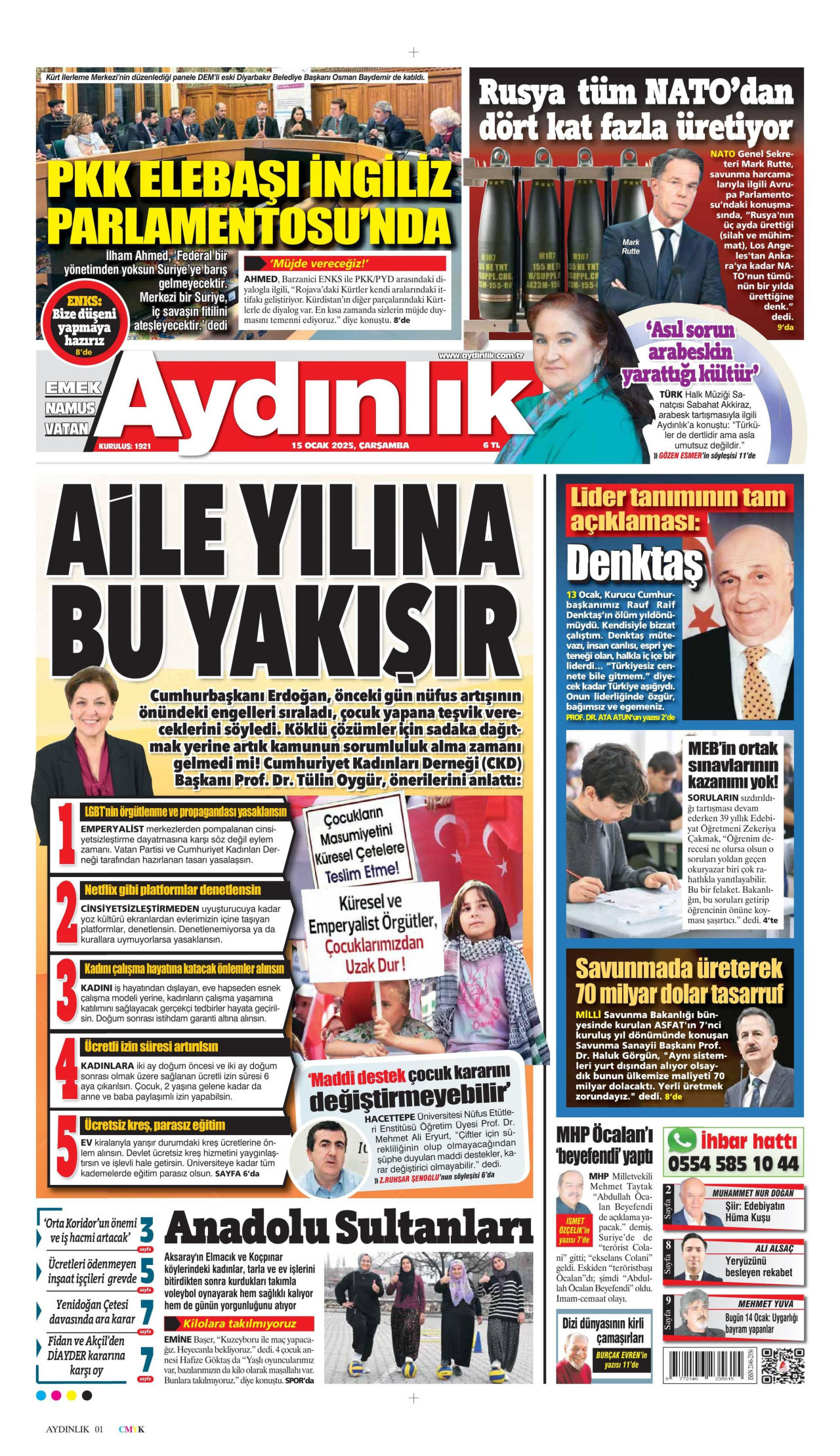 AYDINLIK GAZETESİ