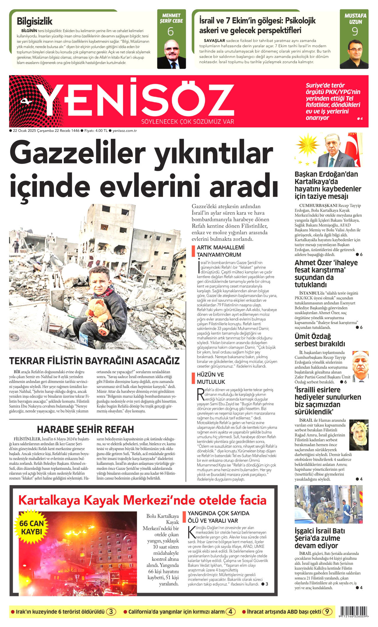 YENİ SÖZ GAZETESİ