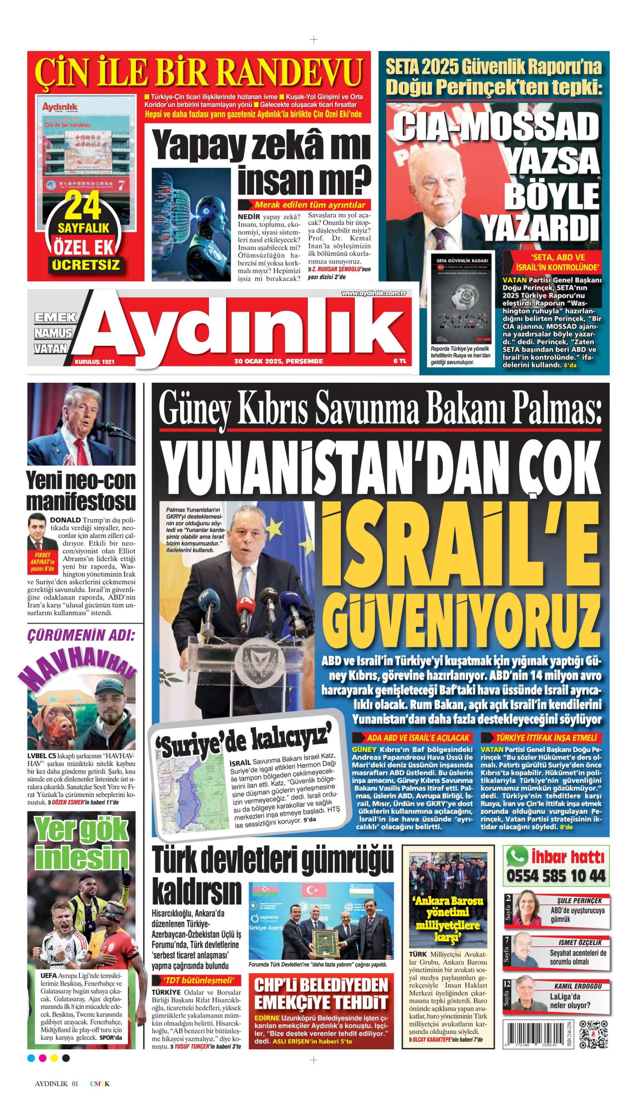 AYDINLIK GAZETESİ