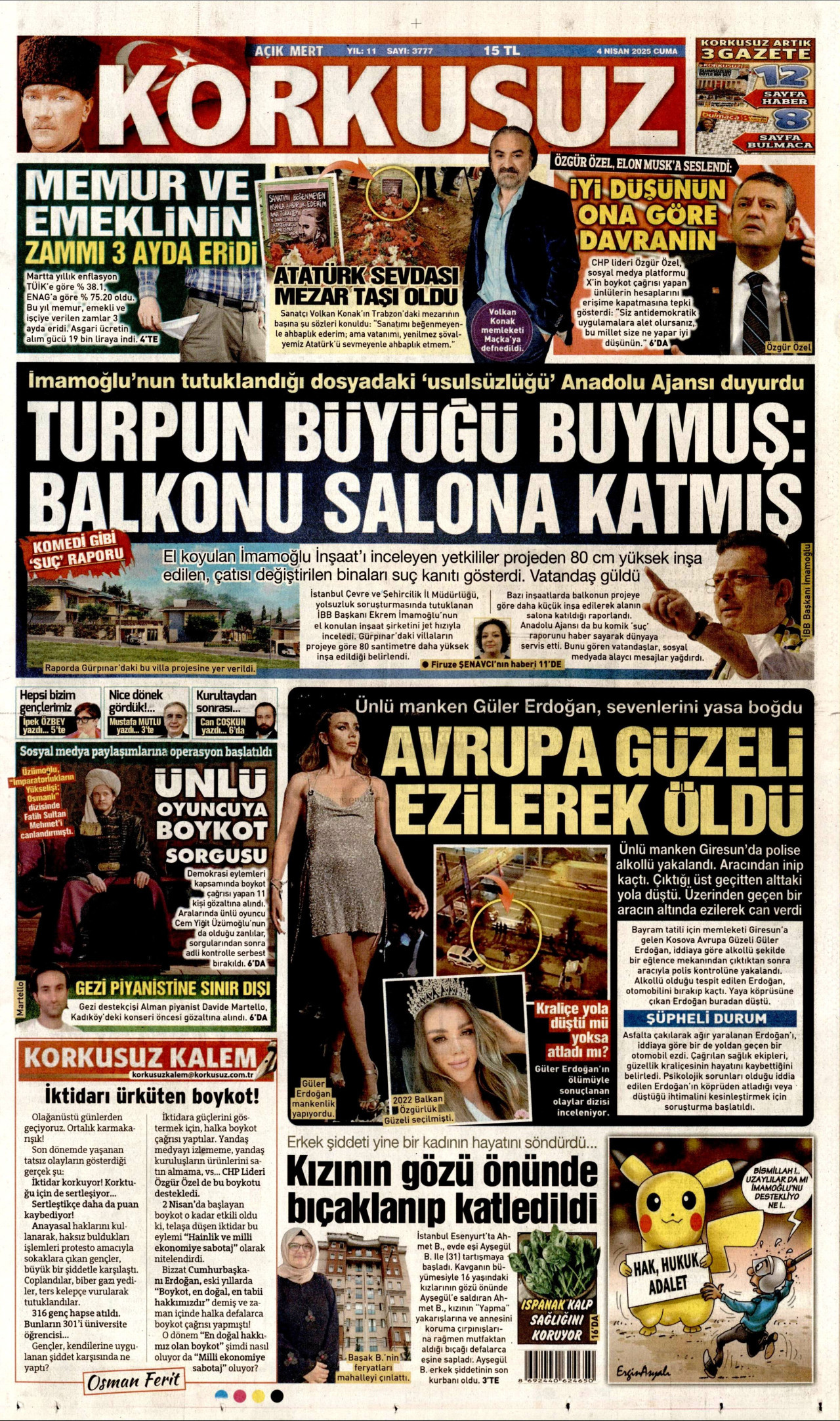 KORKUSUZ