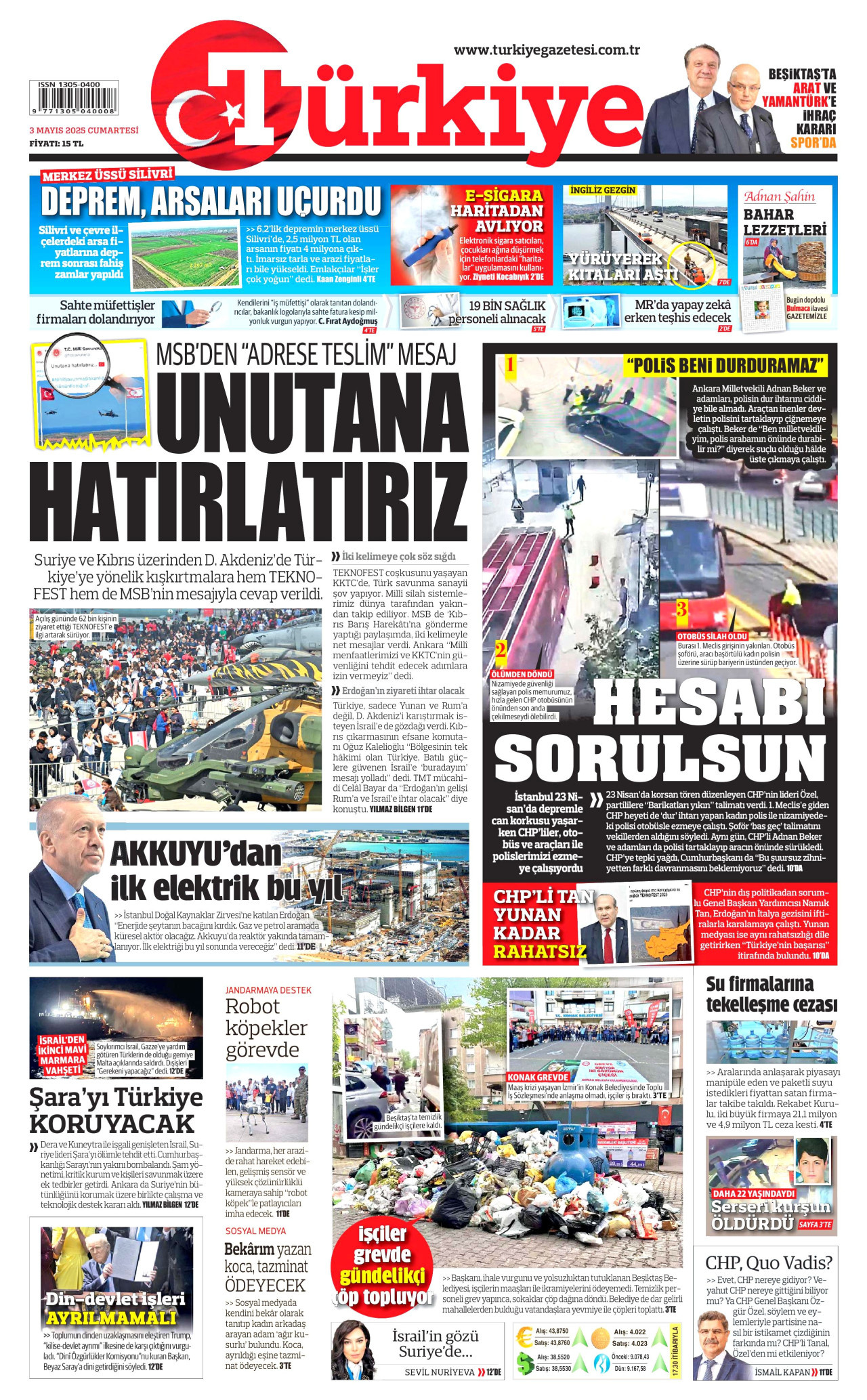 TÜRKİYE GAZETESİ