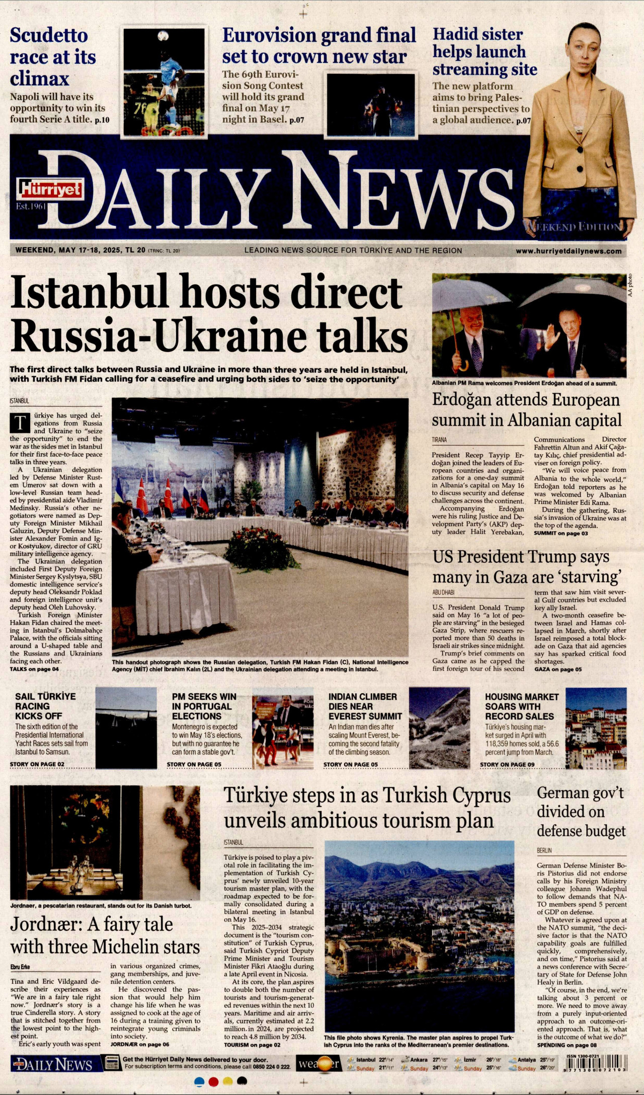 HÜRRİYET DAİLY NEWS