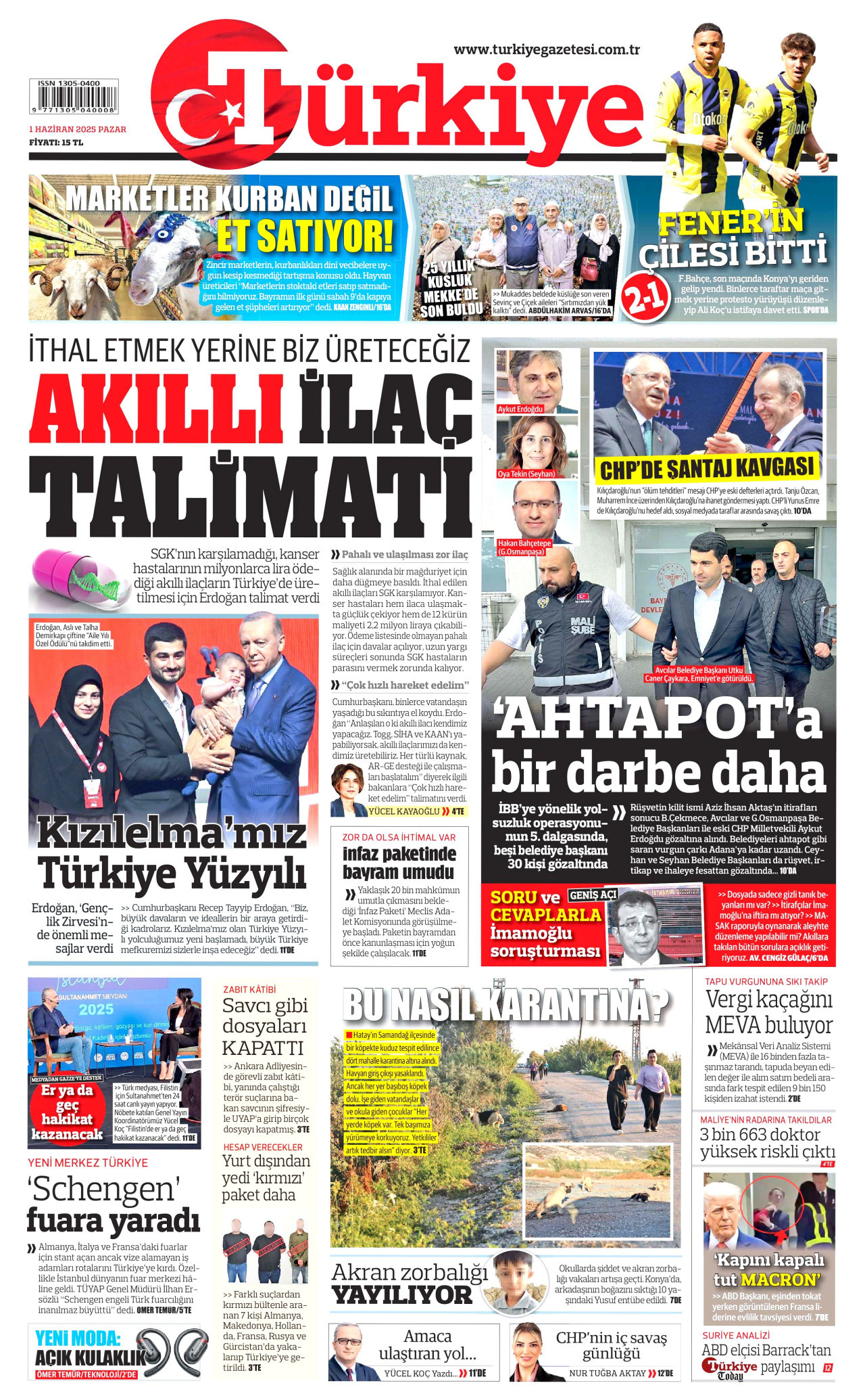 TÜRKİYE GAZETESİ