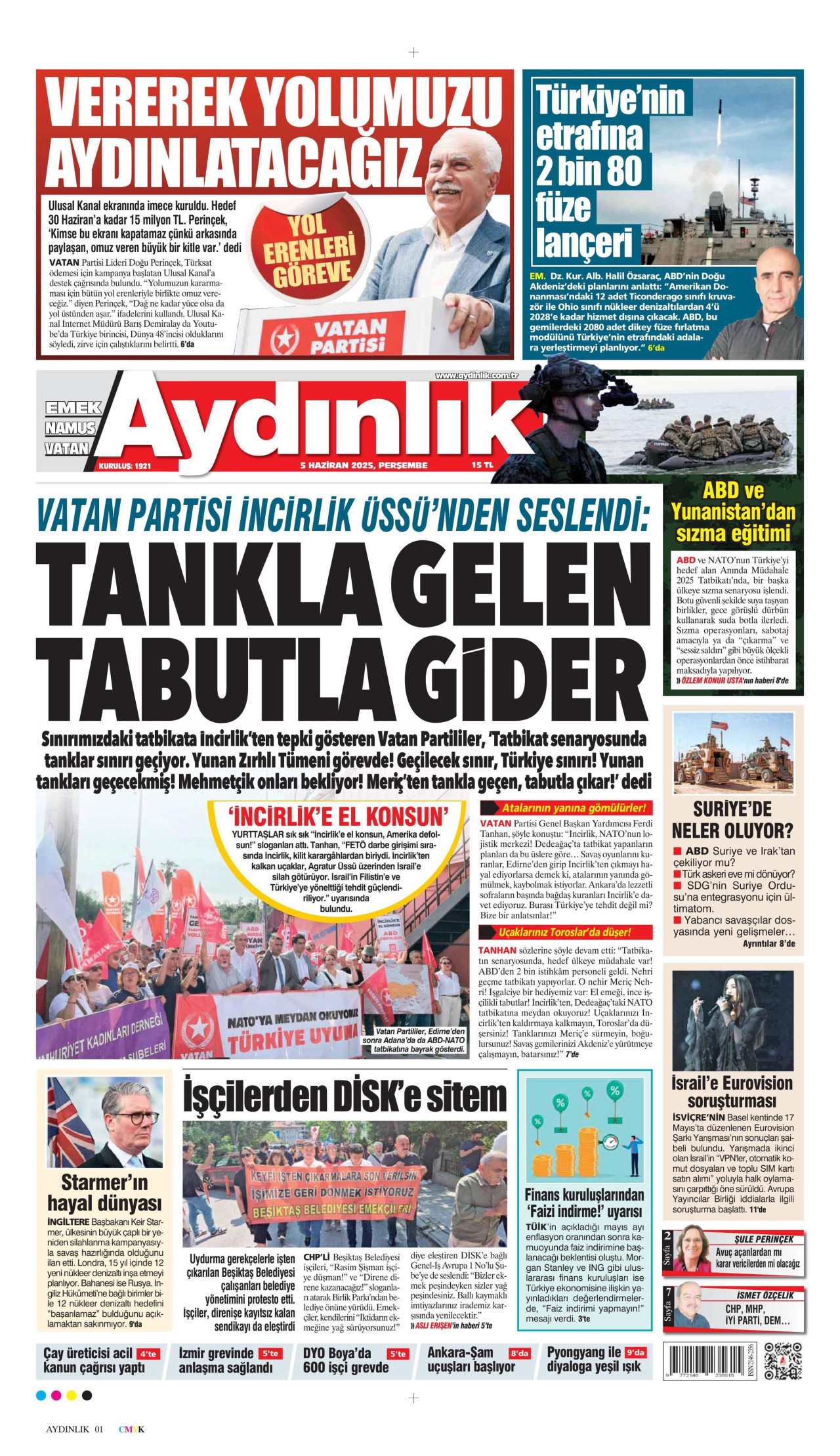 AYDINLIK GAZETESİ
