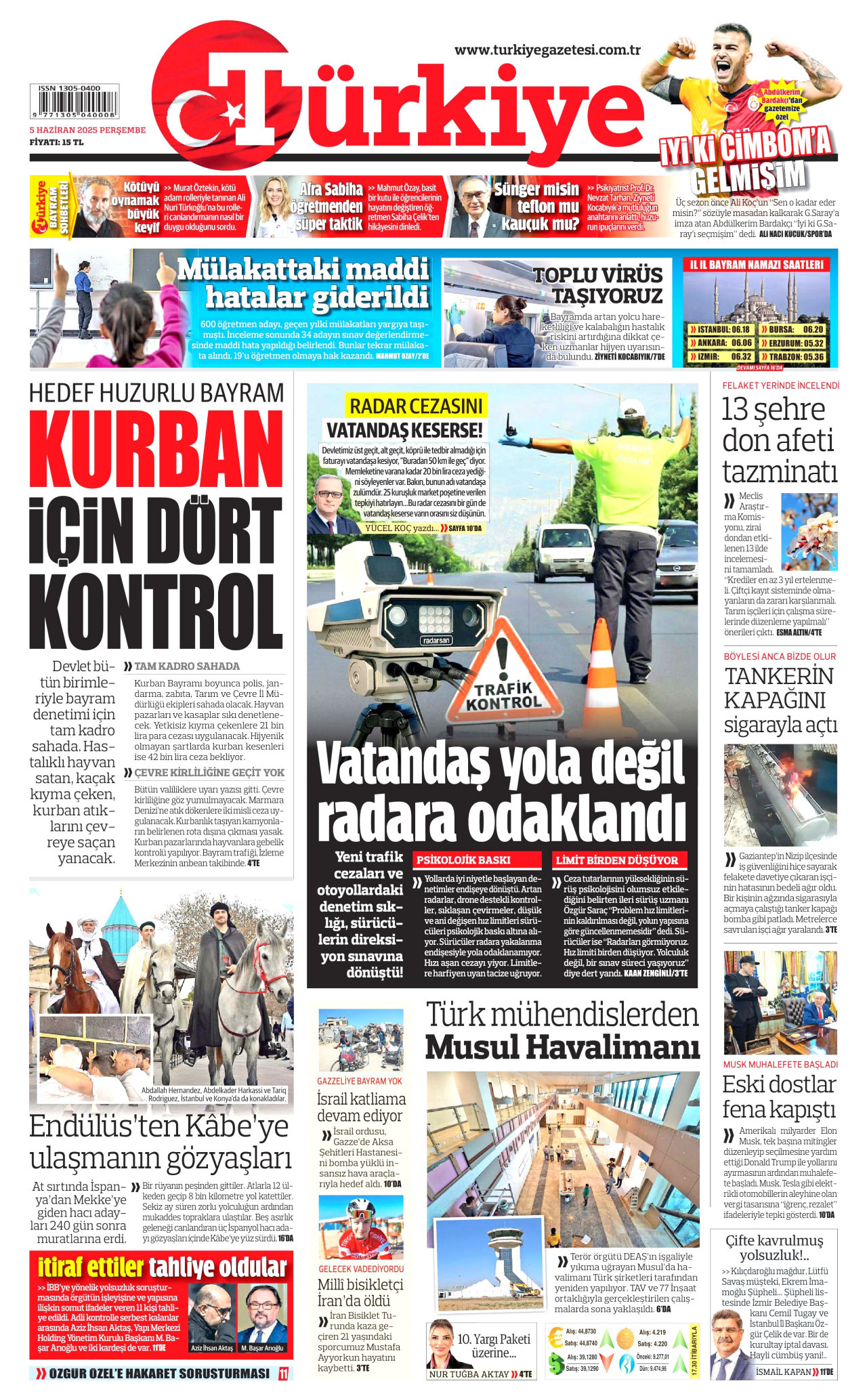 TÜRKİYE GAZETESİ