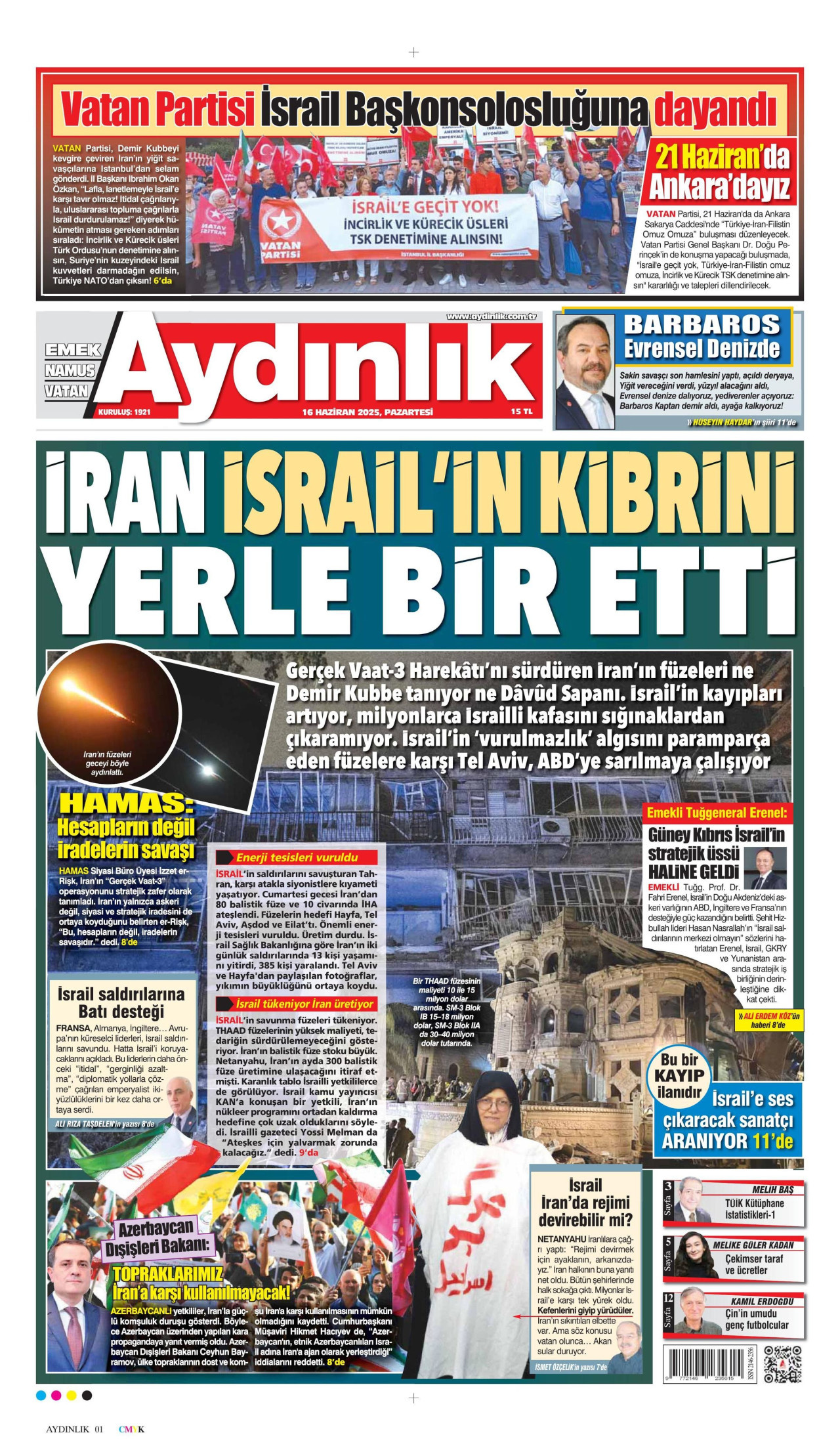 AYDINLIK GAZETESİ