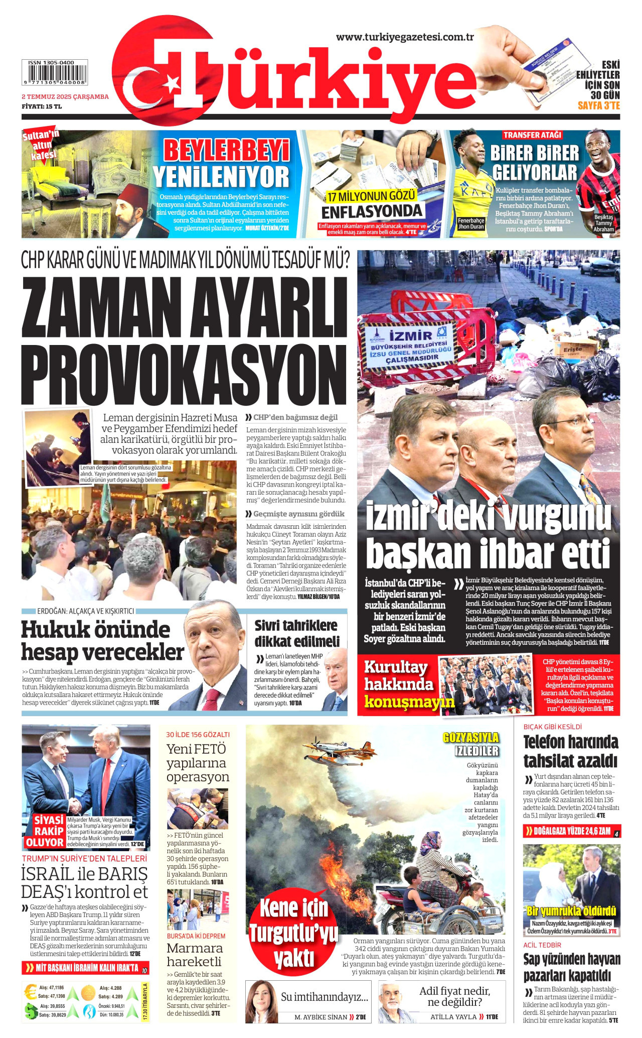 TÜRKİYE GAZETESİ