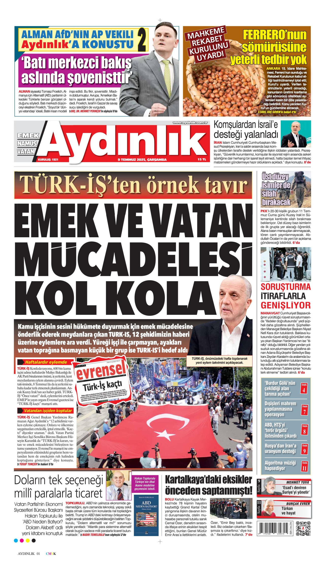 AYDINLIK GAZETESİ