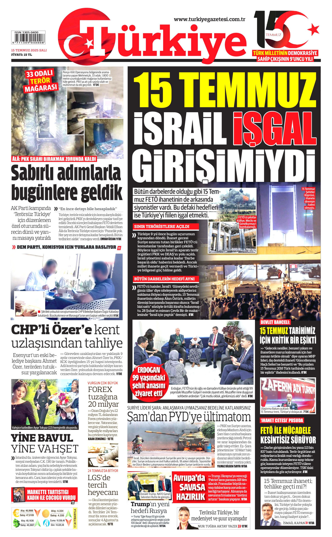 TÜRKİYE GAZETESİ