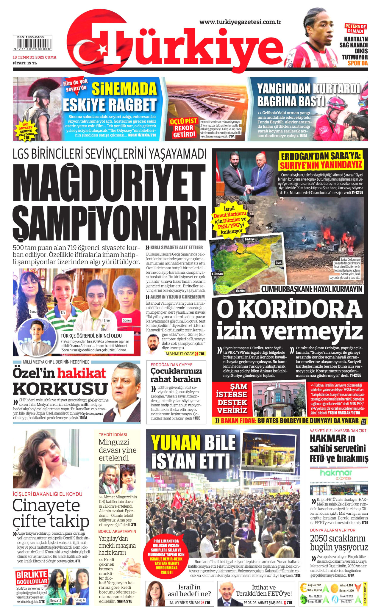 TÜRKİYE GAZETESİ