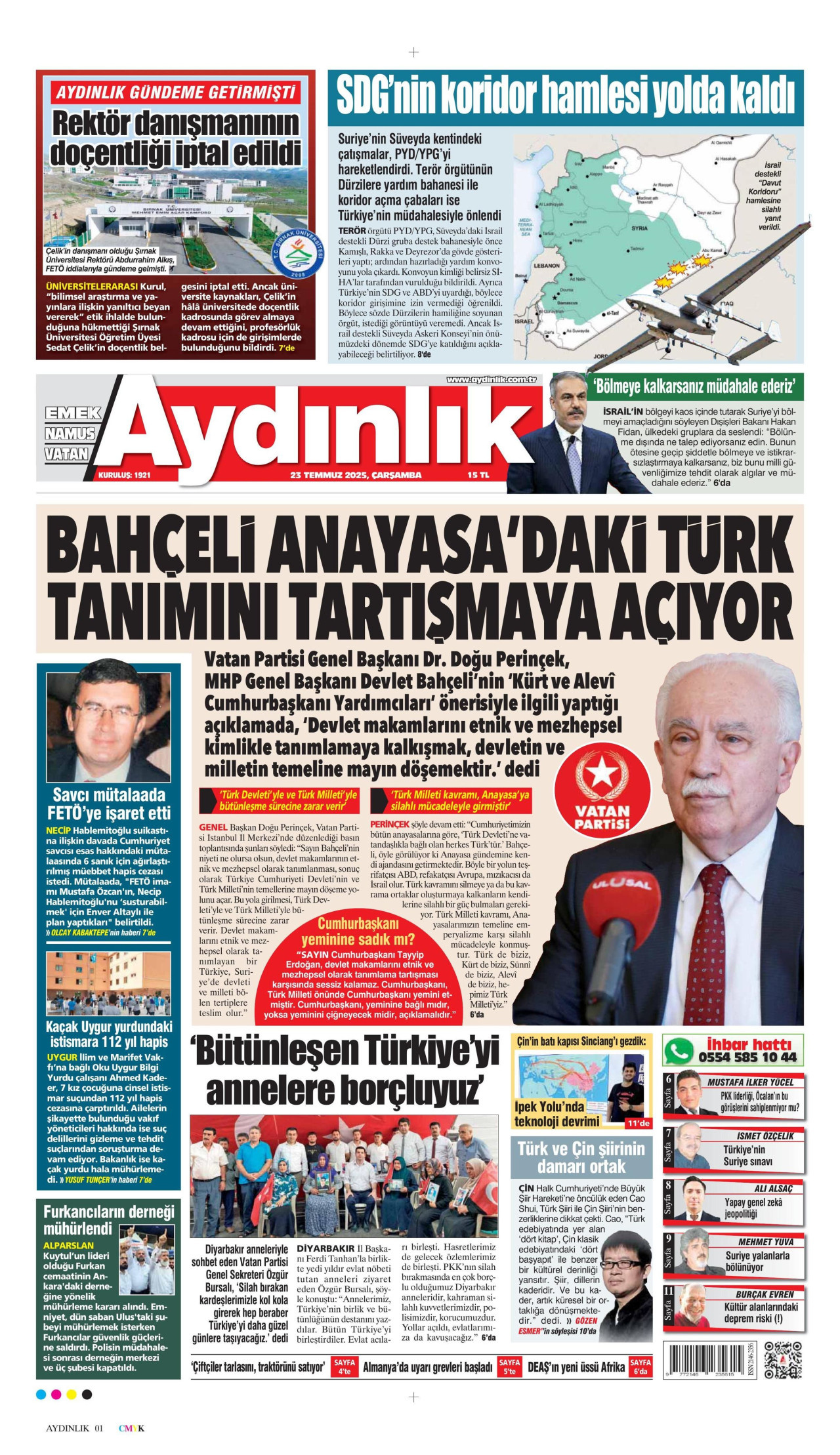Aydinlik gazetesi̇