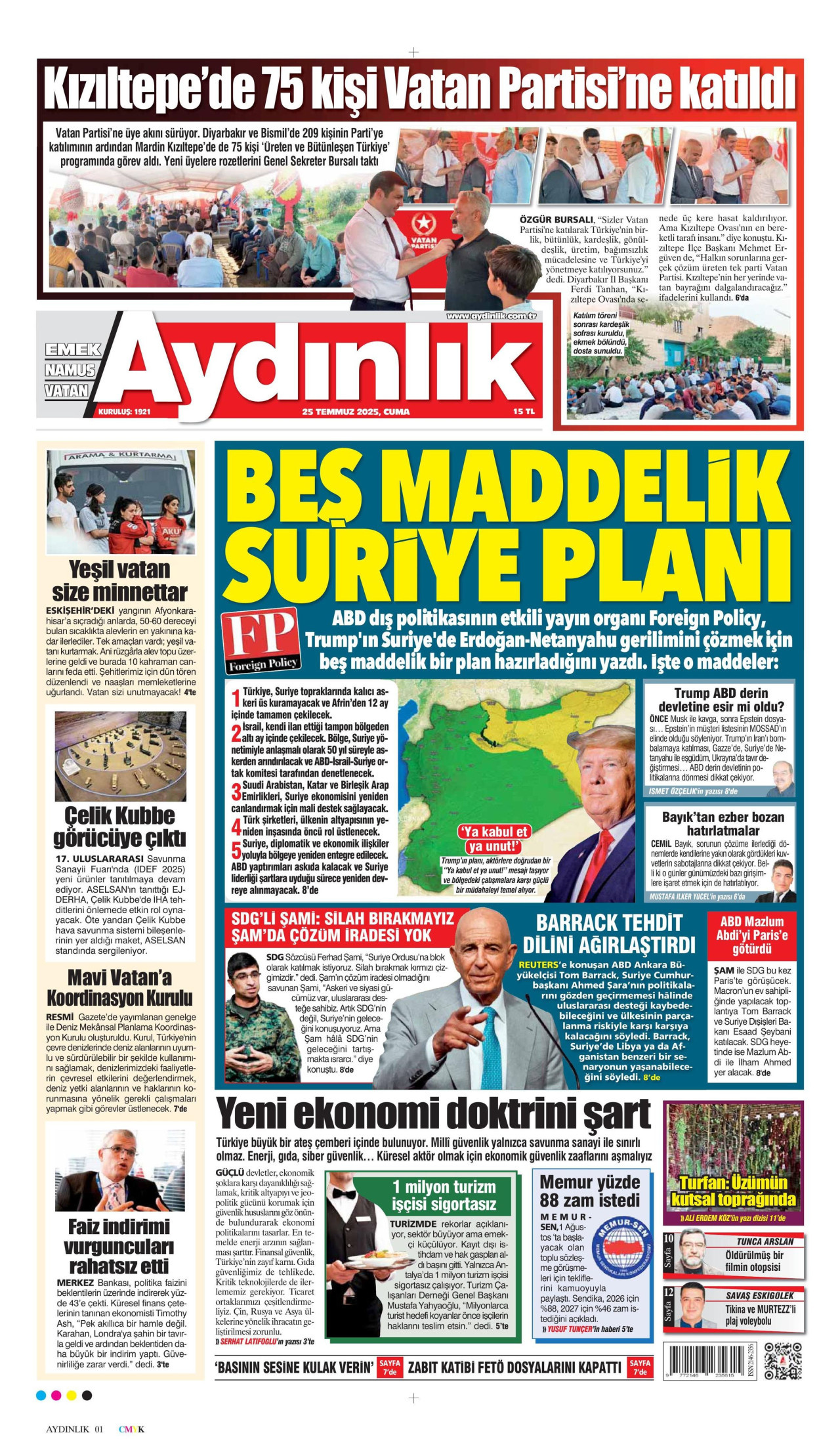 Aydinlik gazetesi̇