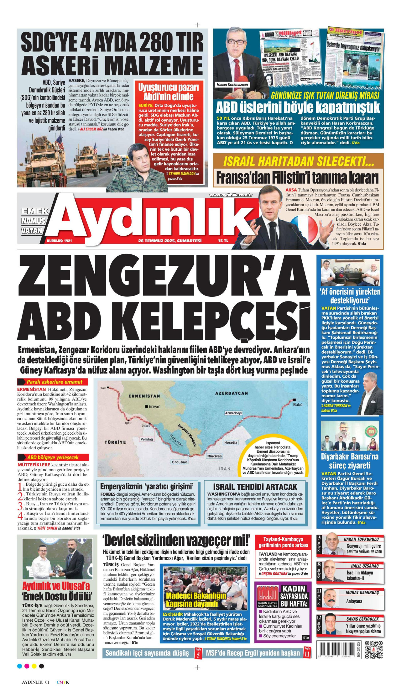Aydinlik gazetesi̇