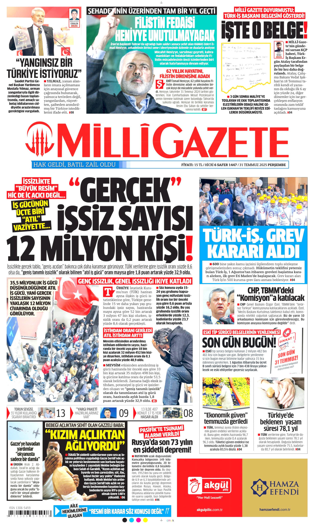 Mi̇lli̇ gazete