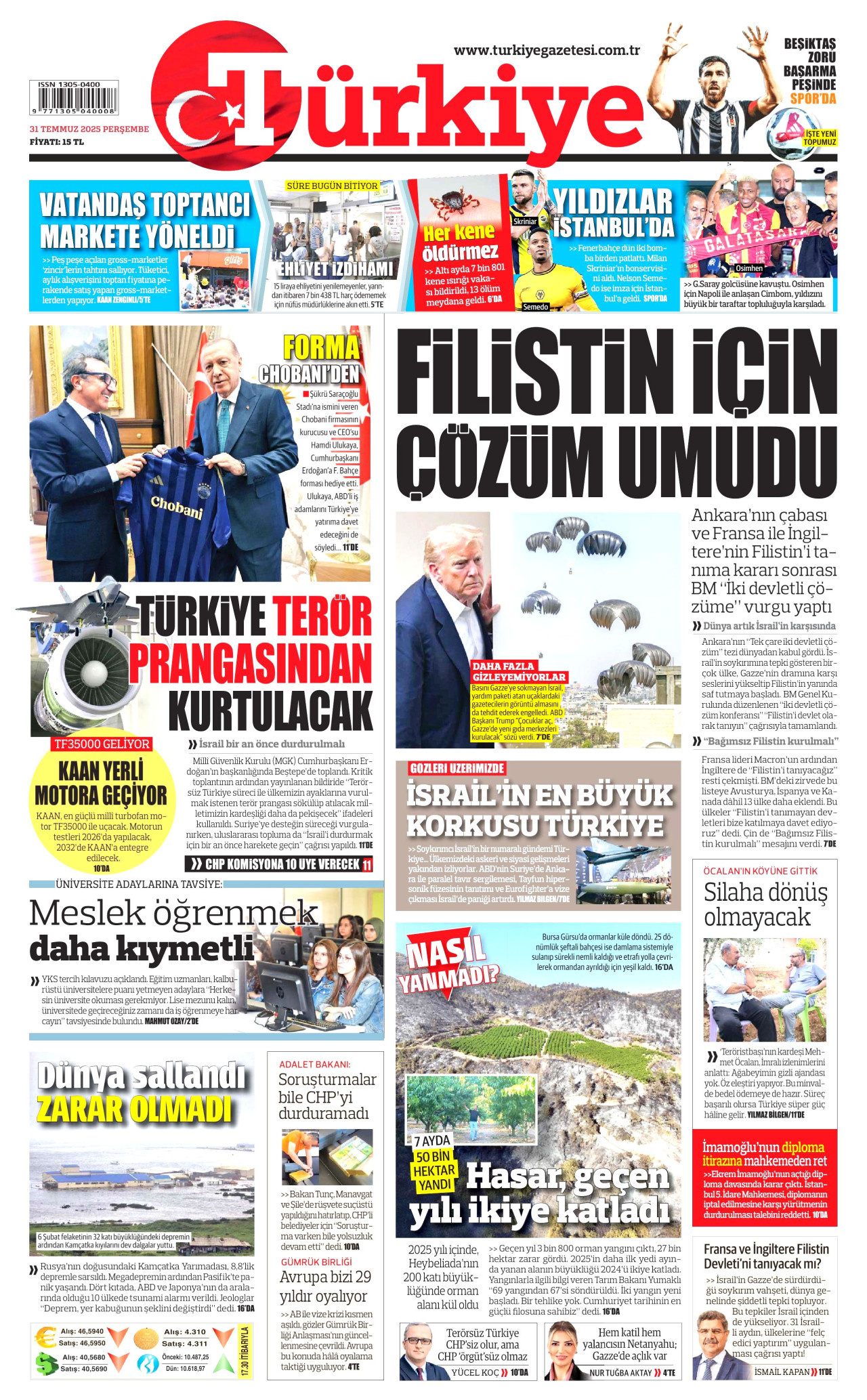 Türki̇ye gazetesi̇