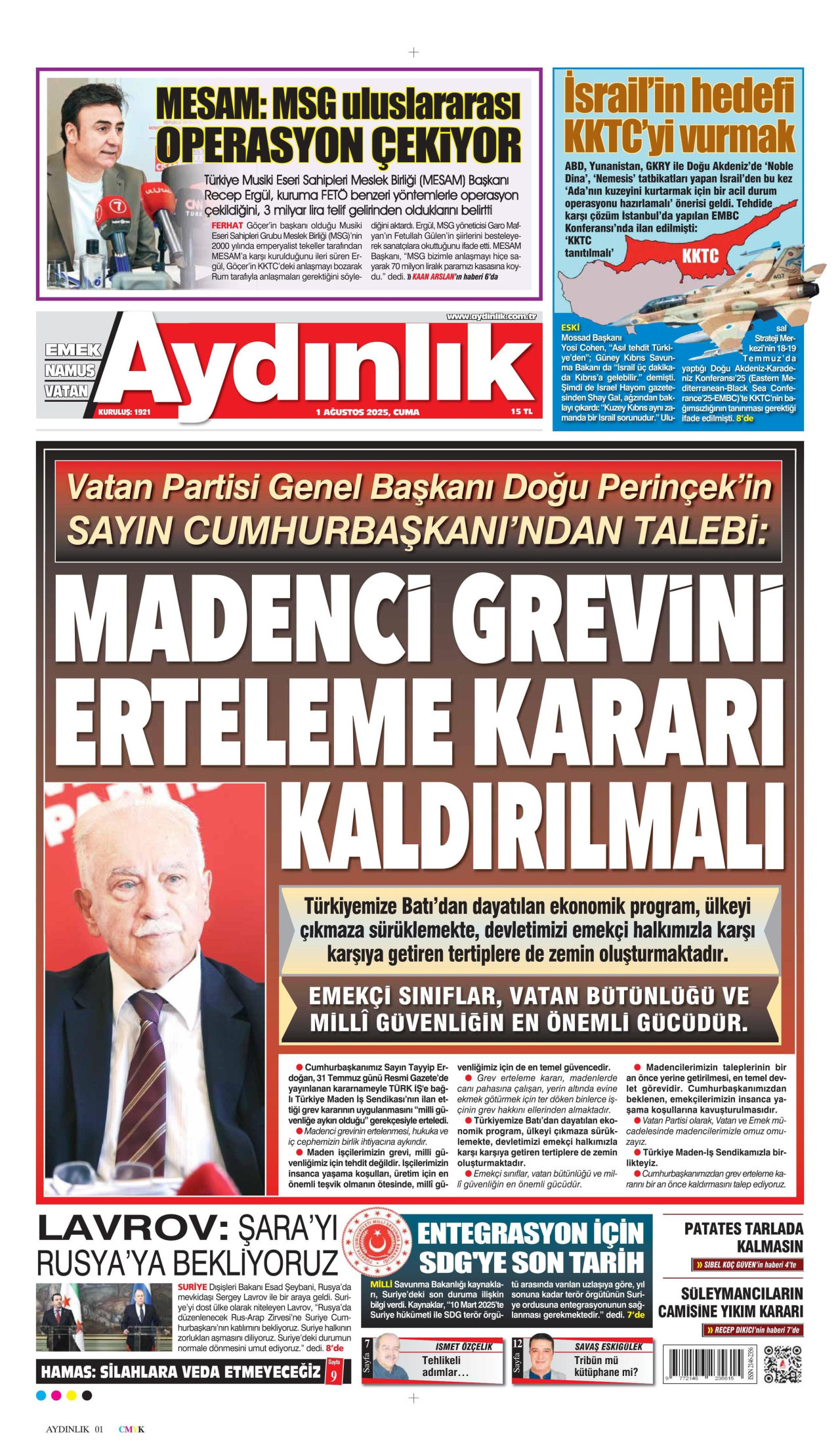 AYDINLIK GAZETESİ
