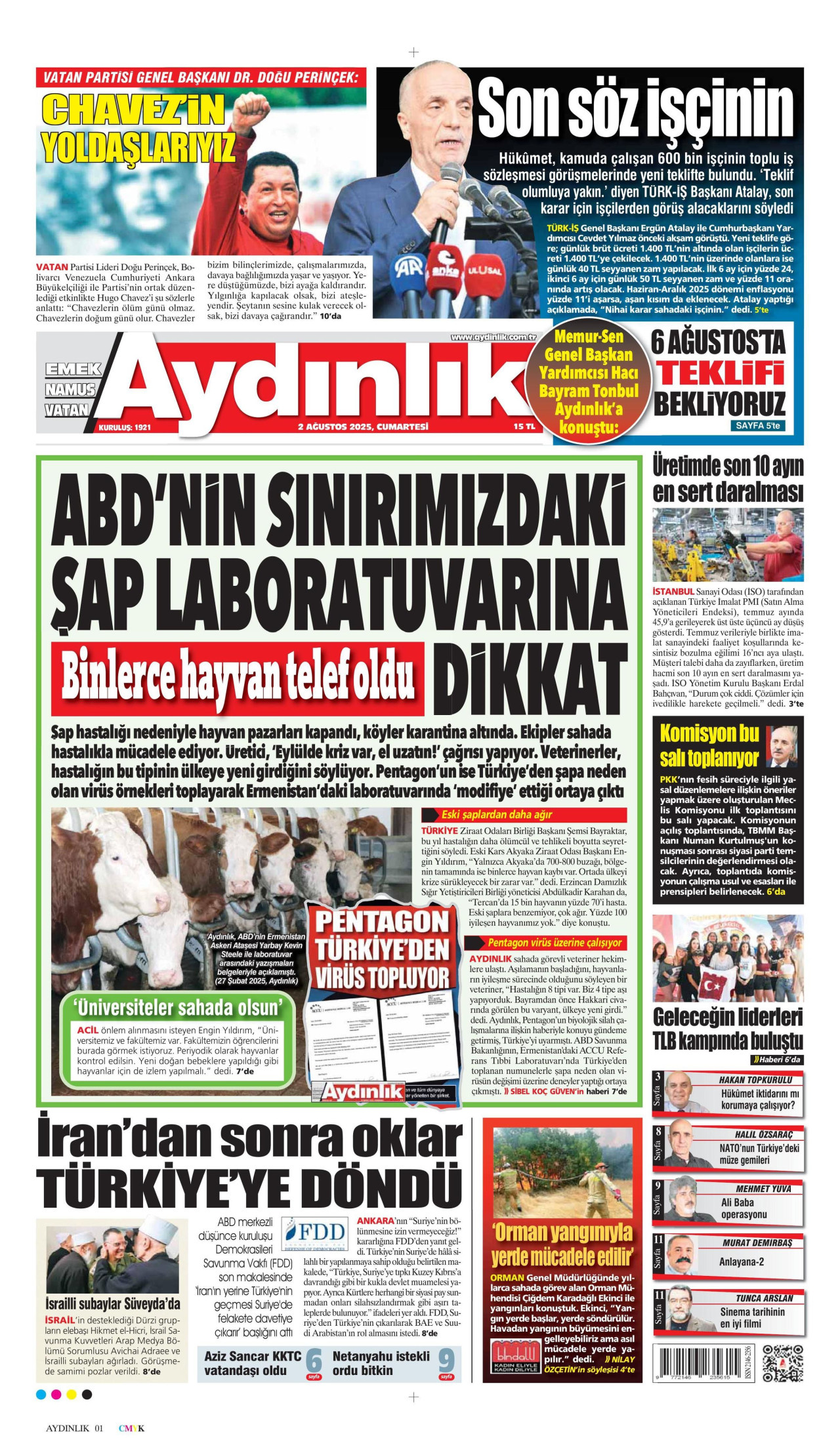 AYDINLIK GAZETESİ
