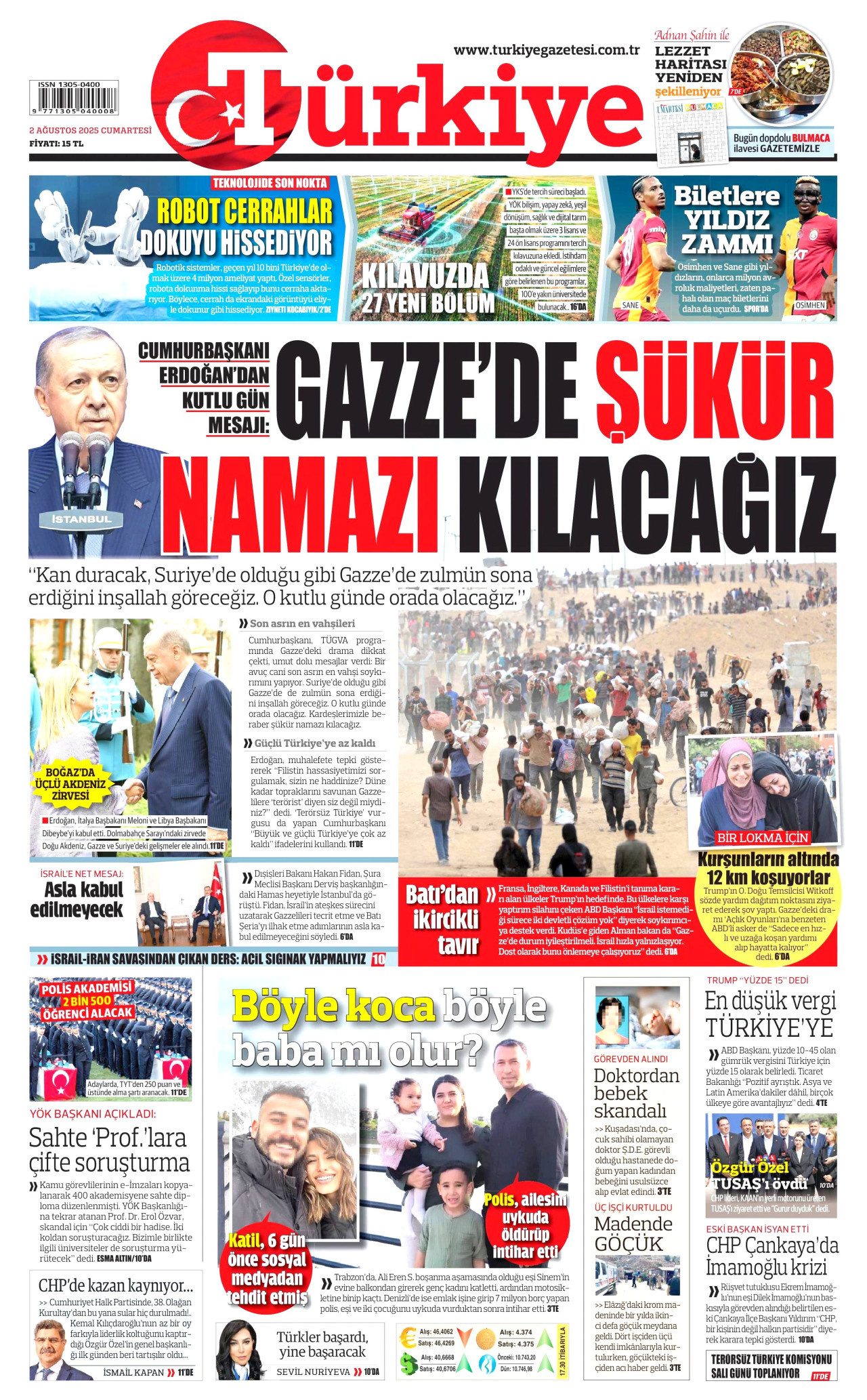 TÜRKİYE GAZETESİ