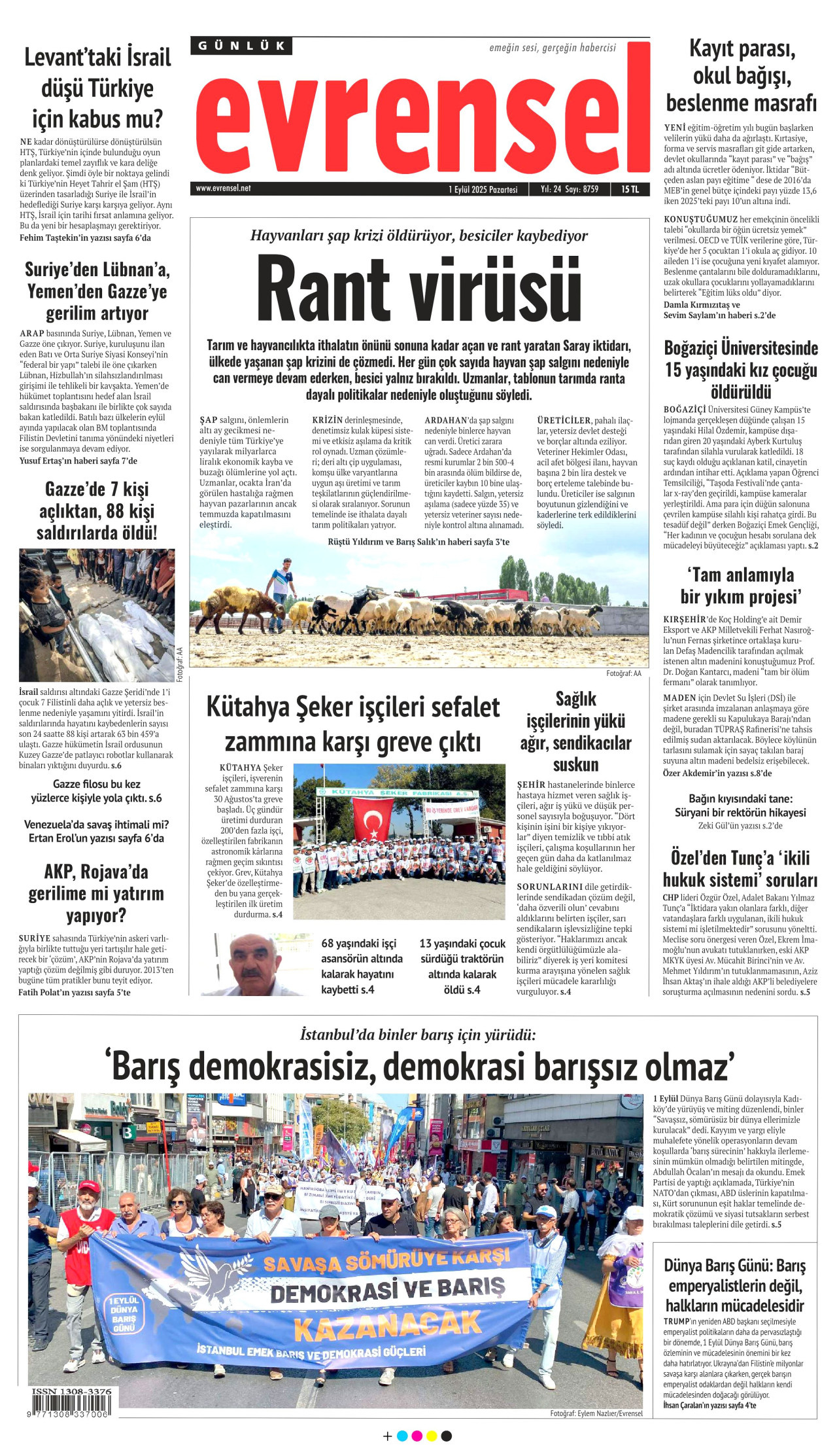 evrensel gazetesi