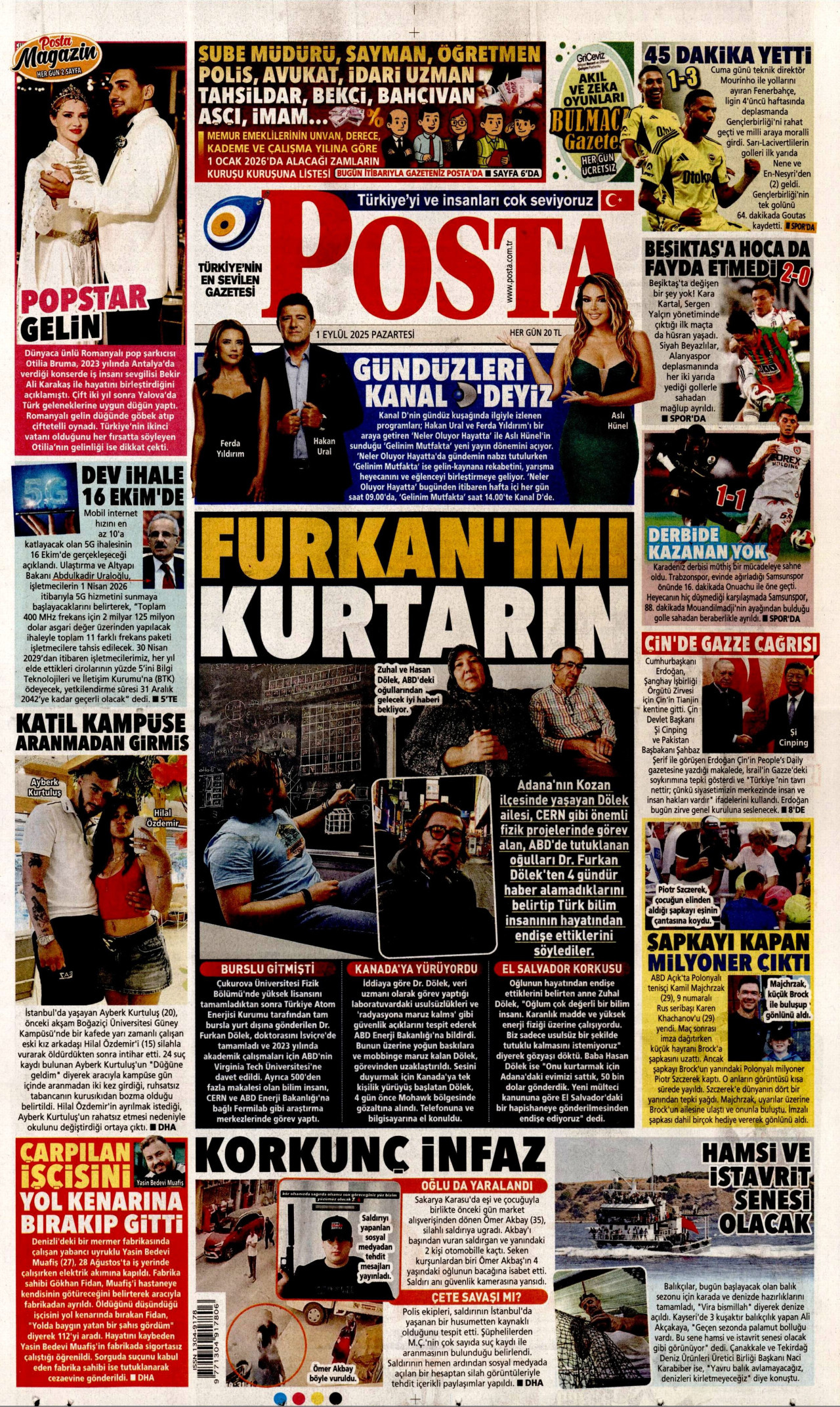 posta gazetesi