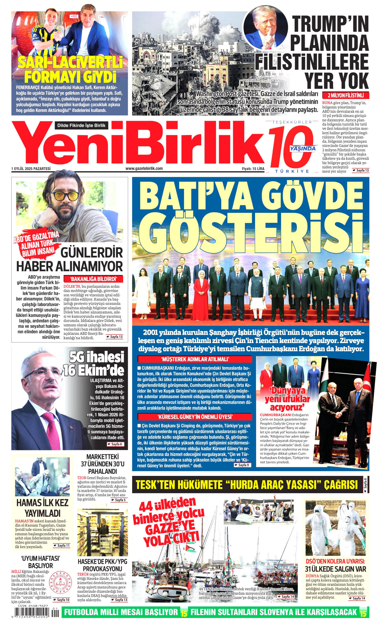 yenibirlik gazetesi