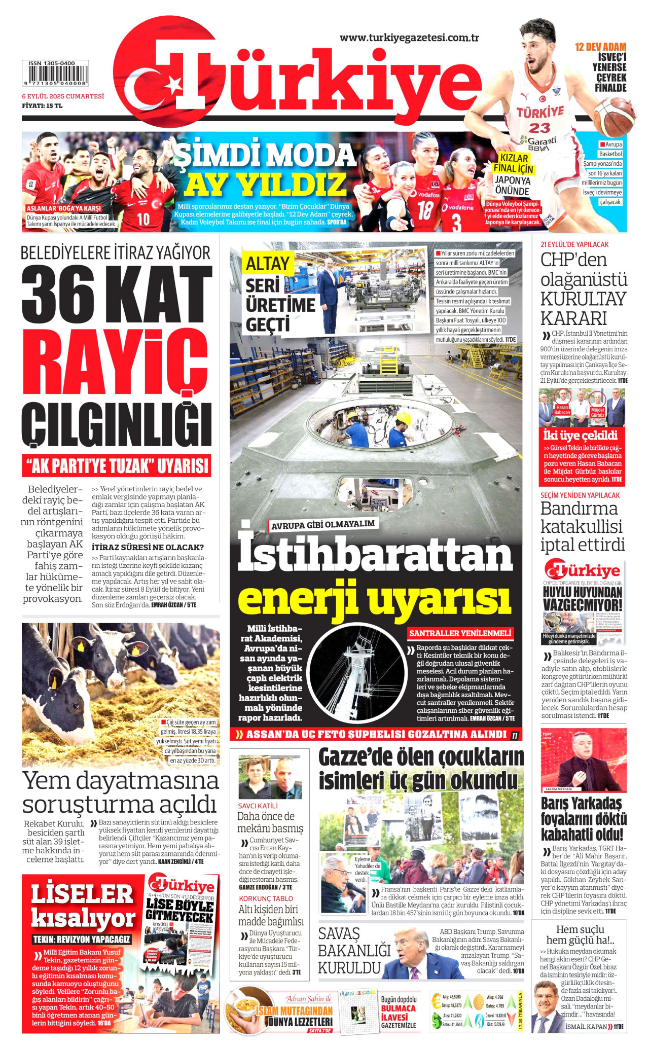 Türki̇ye gazetesi̇