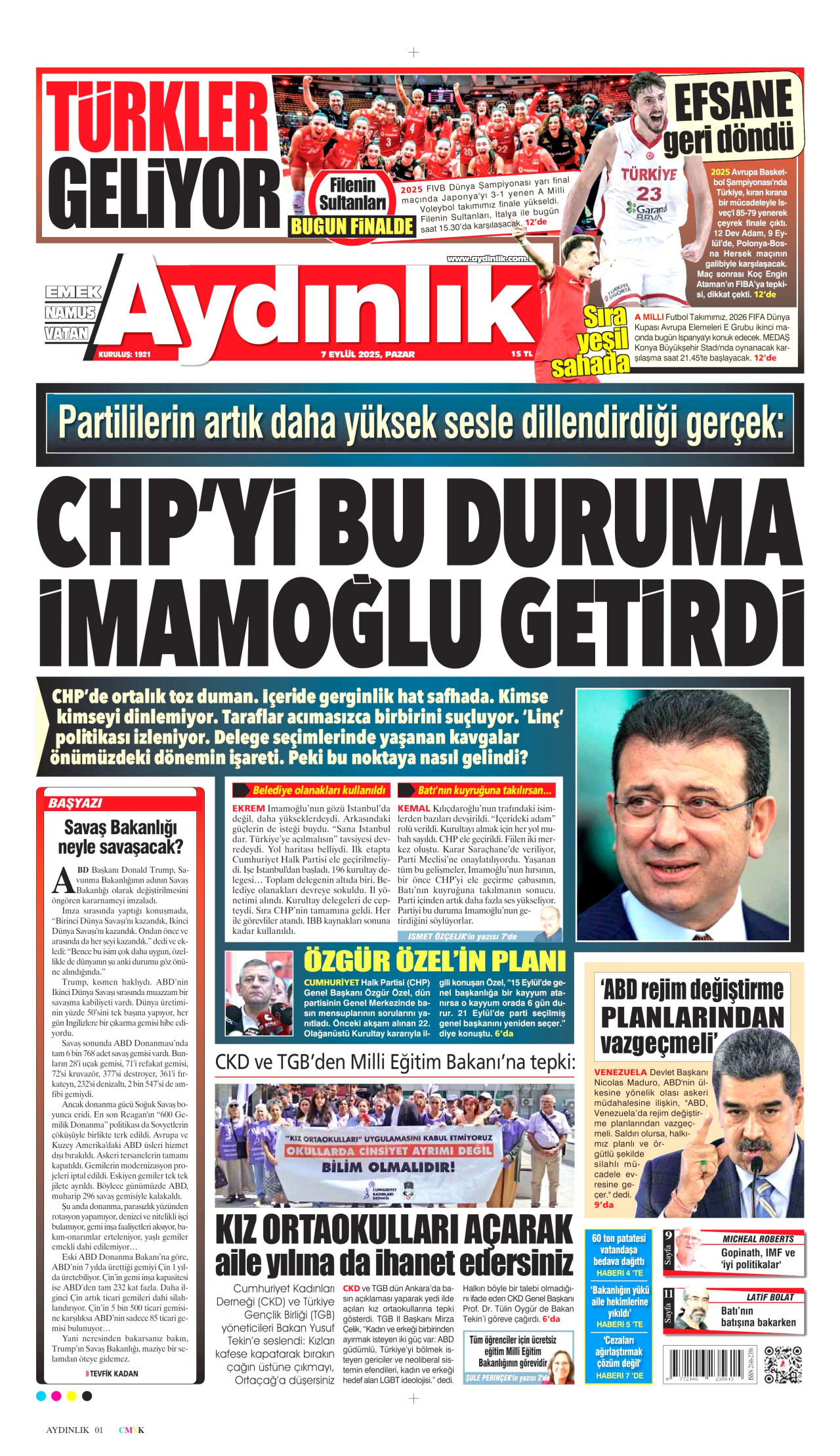 Aydinlik gazetesi̇