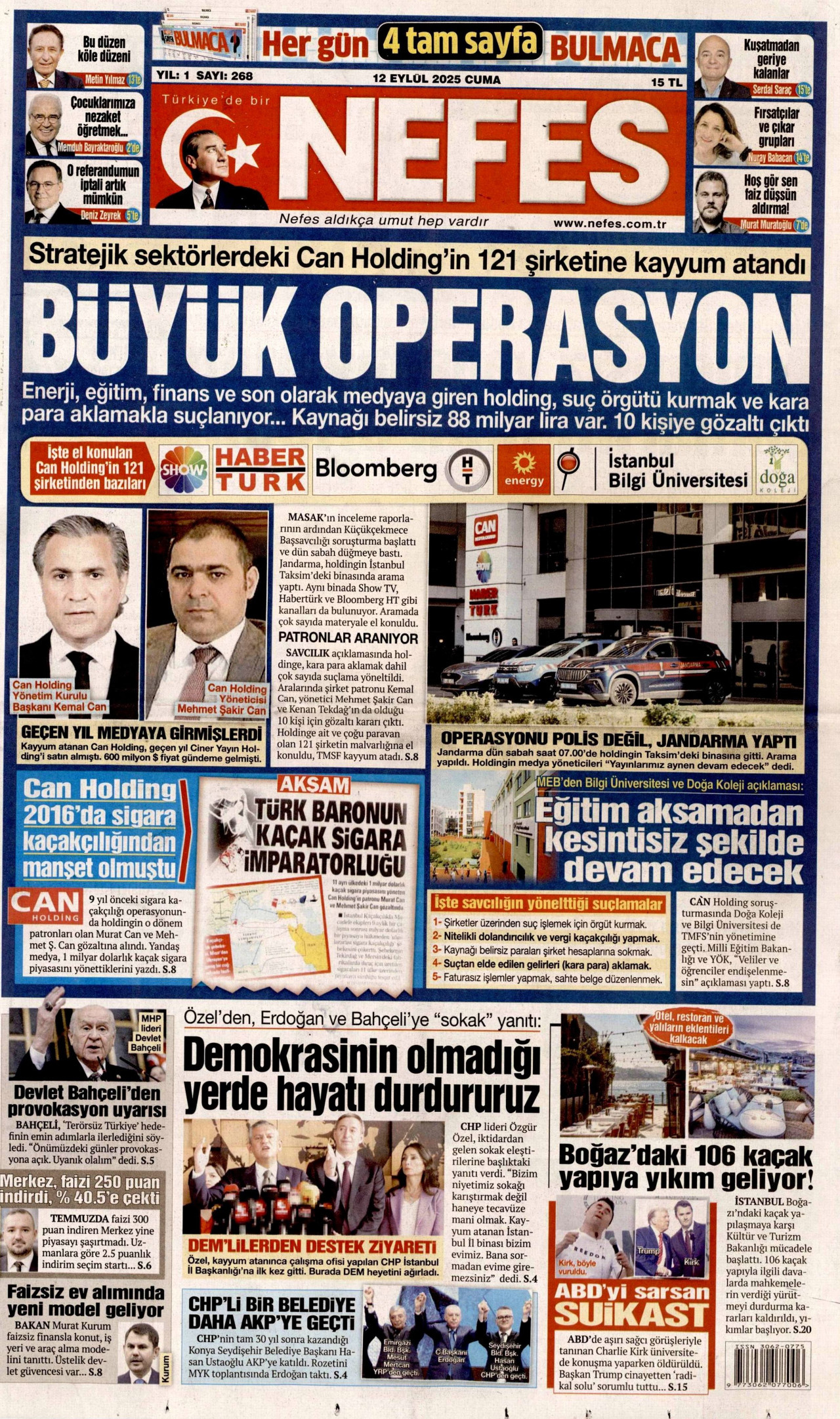 NEFES Manşet