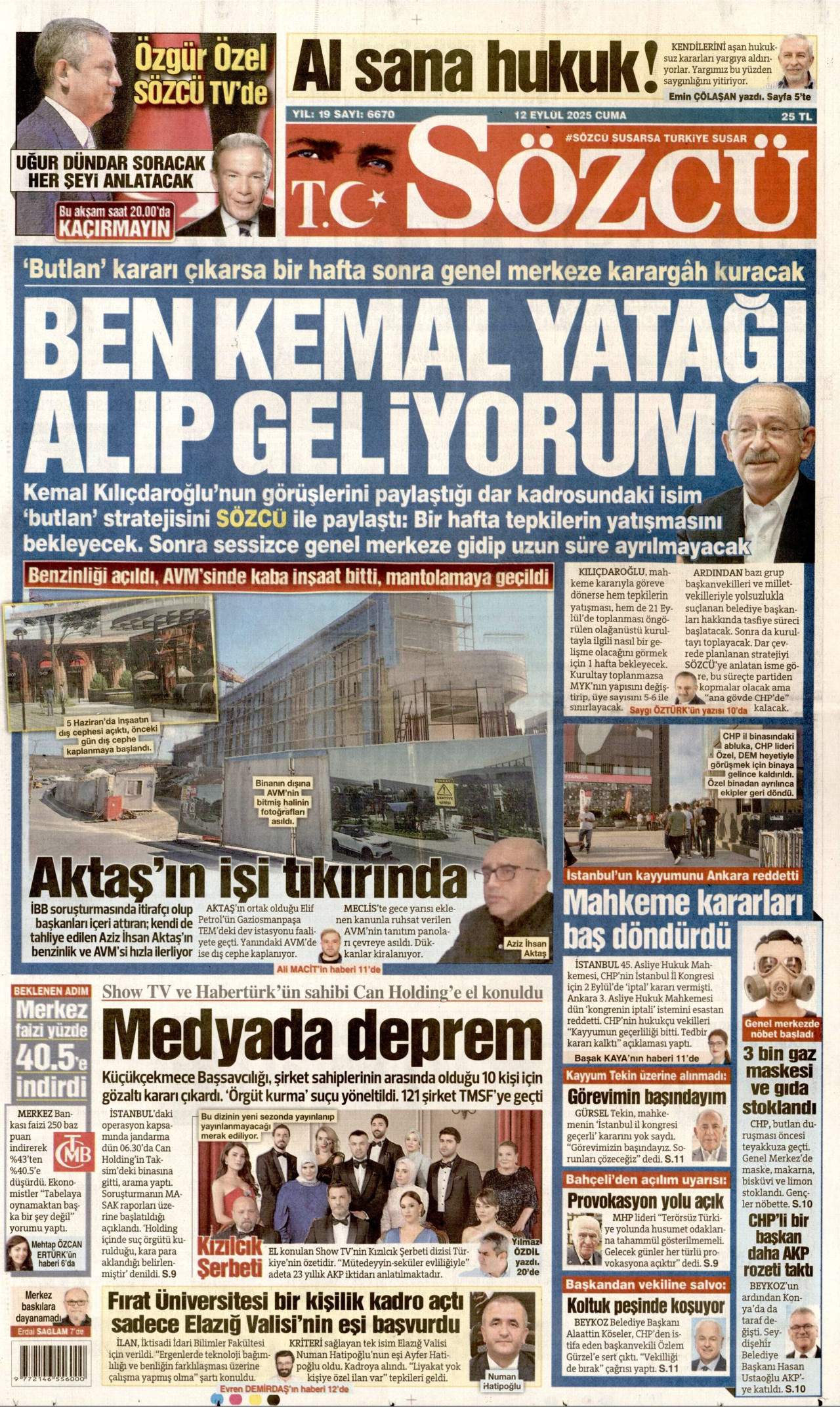 SÖZCÜ Manşet