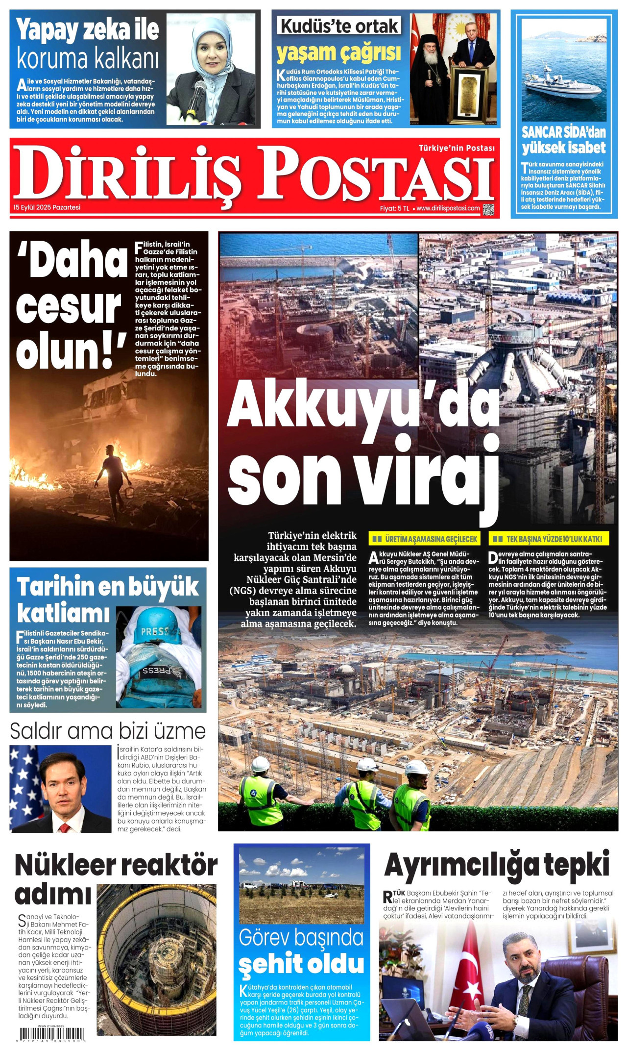 Di̇ri̇li̇ş postasi