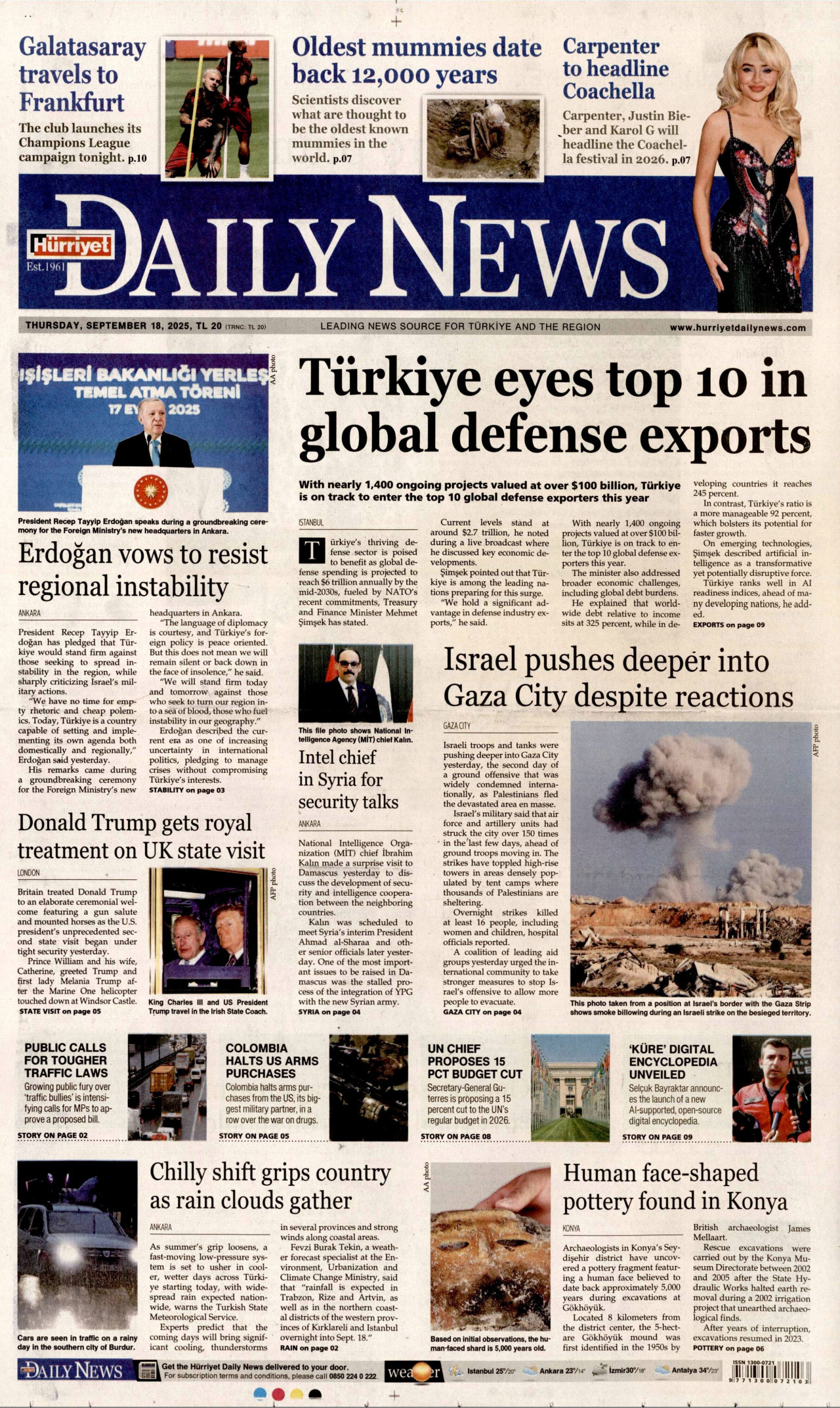 HÜRRİYET DAİLY NEWS