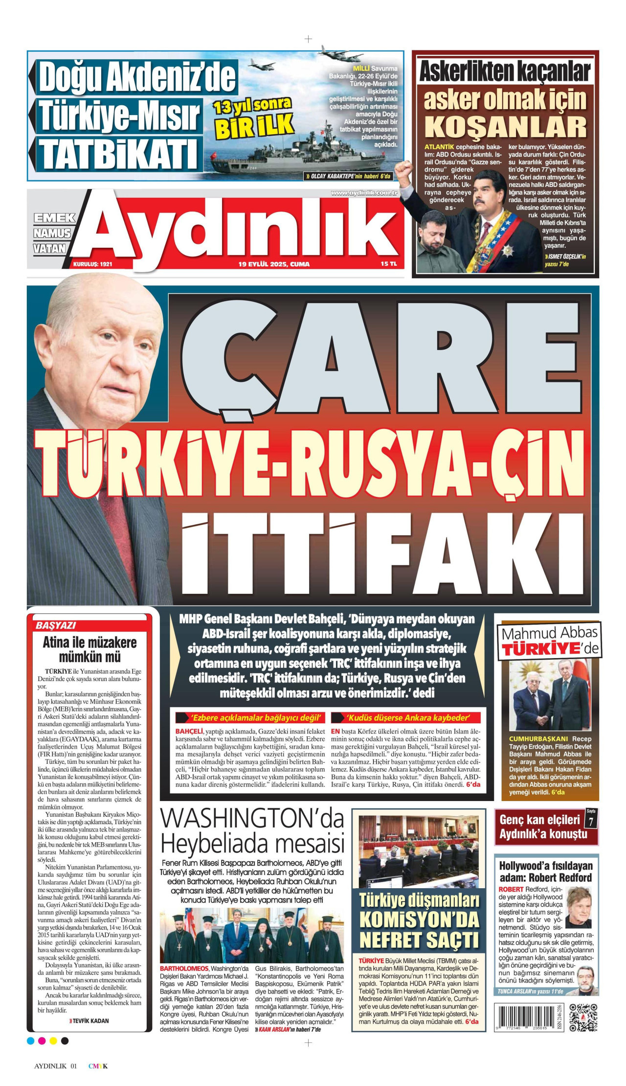 AYDINLIK GAZETESİ