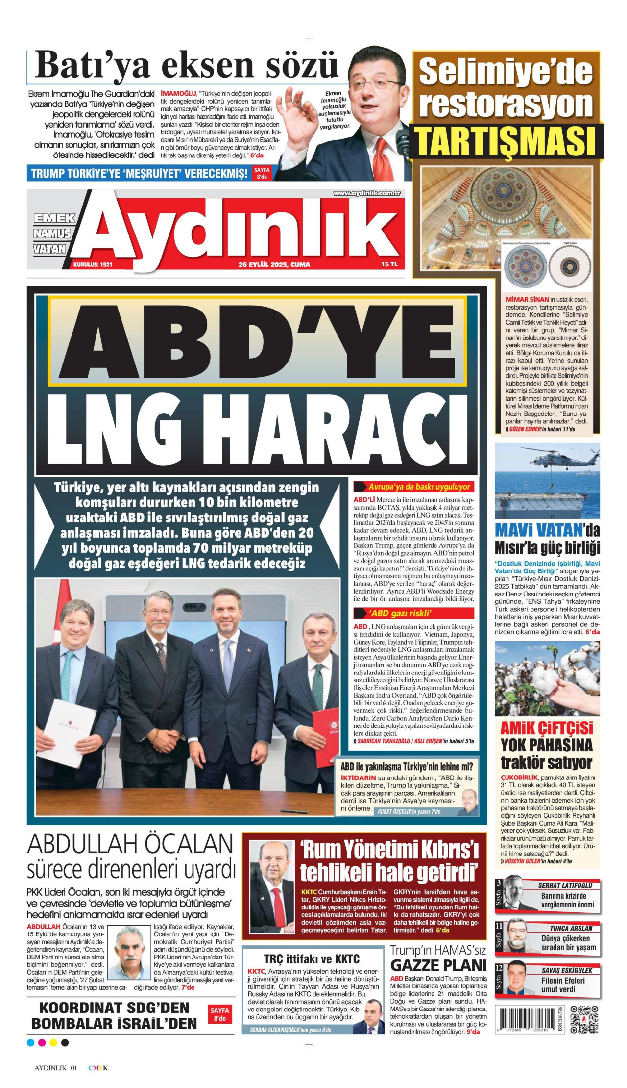 Aydinlik gazetesi̇