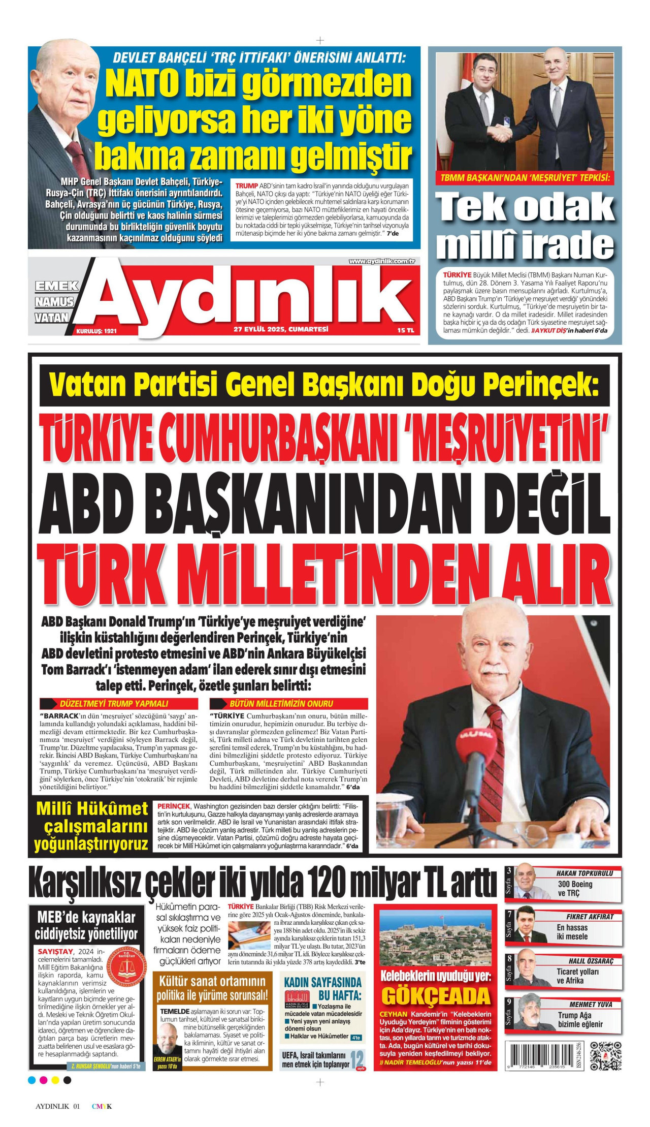 AYDINLIK GAZETESİ
