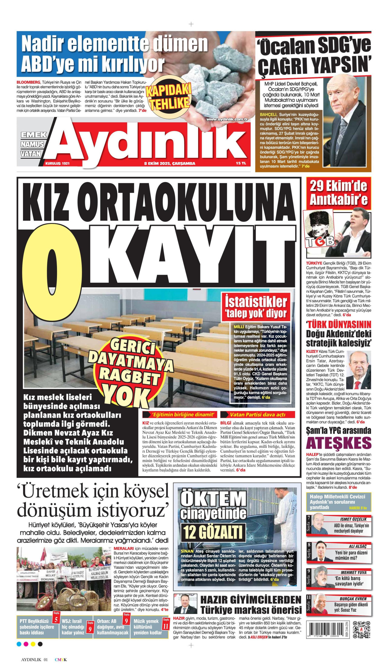 Aydinlik gazetesi̇