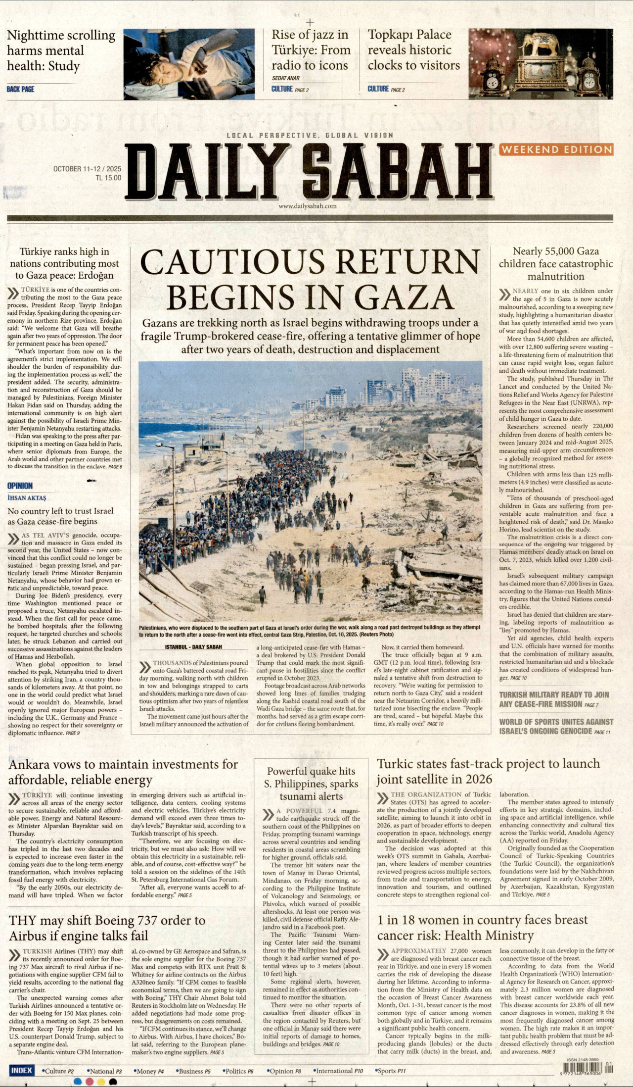 daily-sabah gazetesi