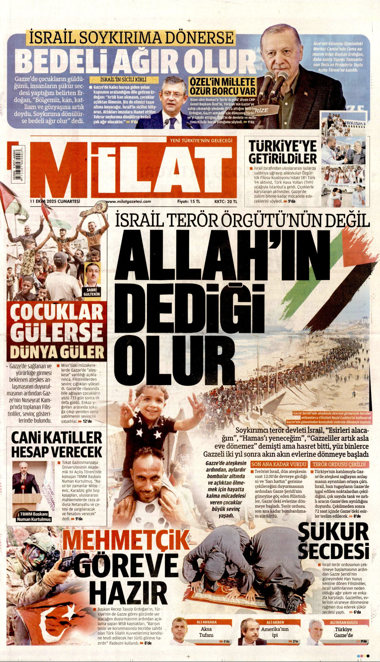 milat gazetesi