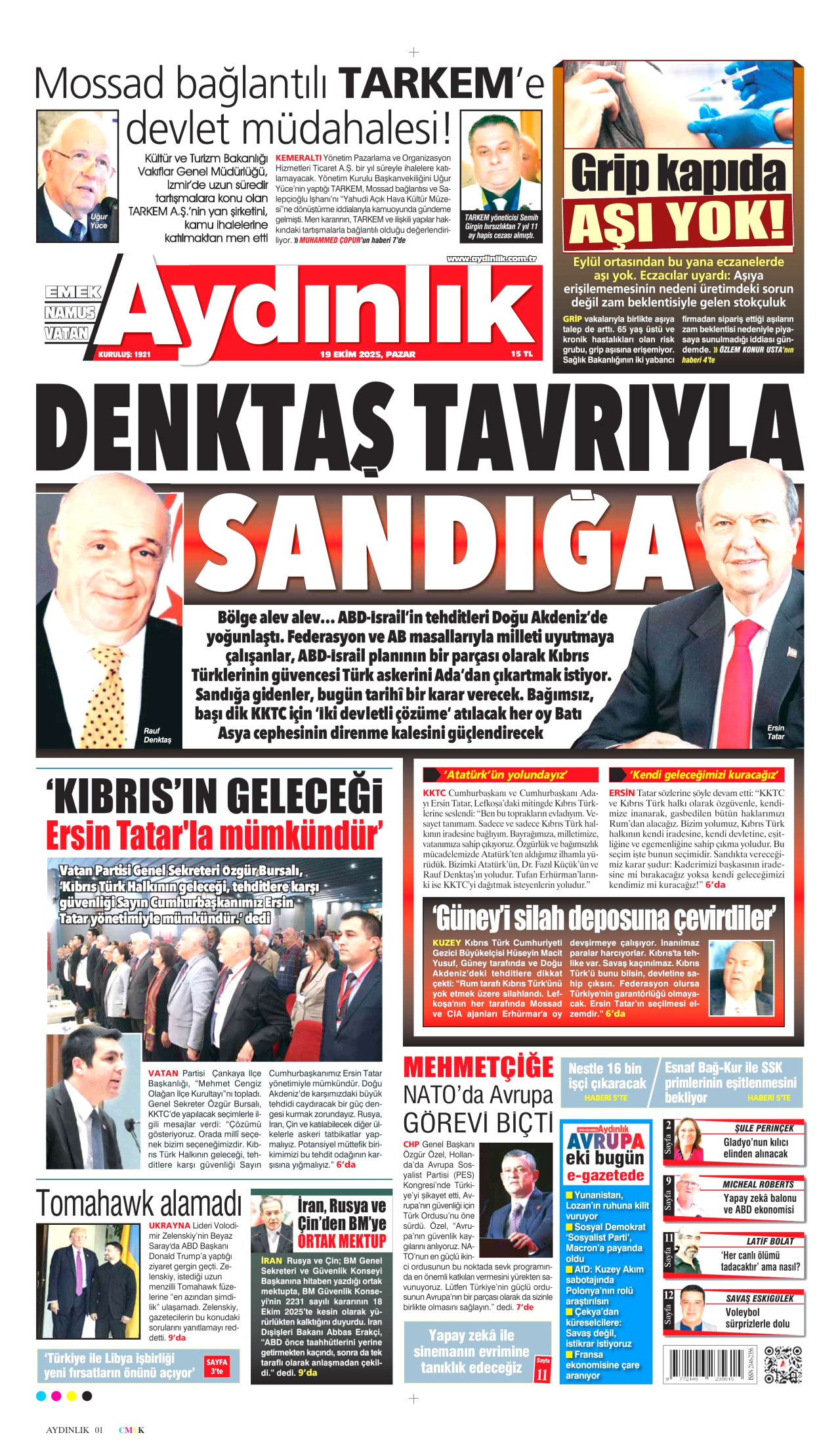 Aydinlik gazetesi̇