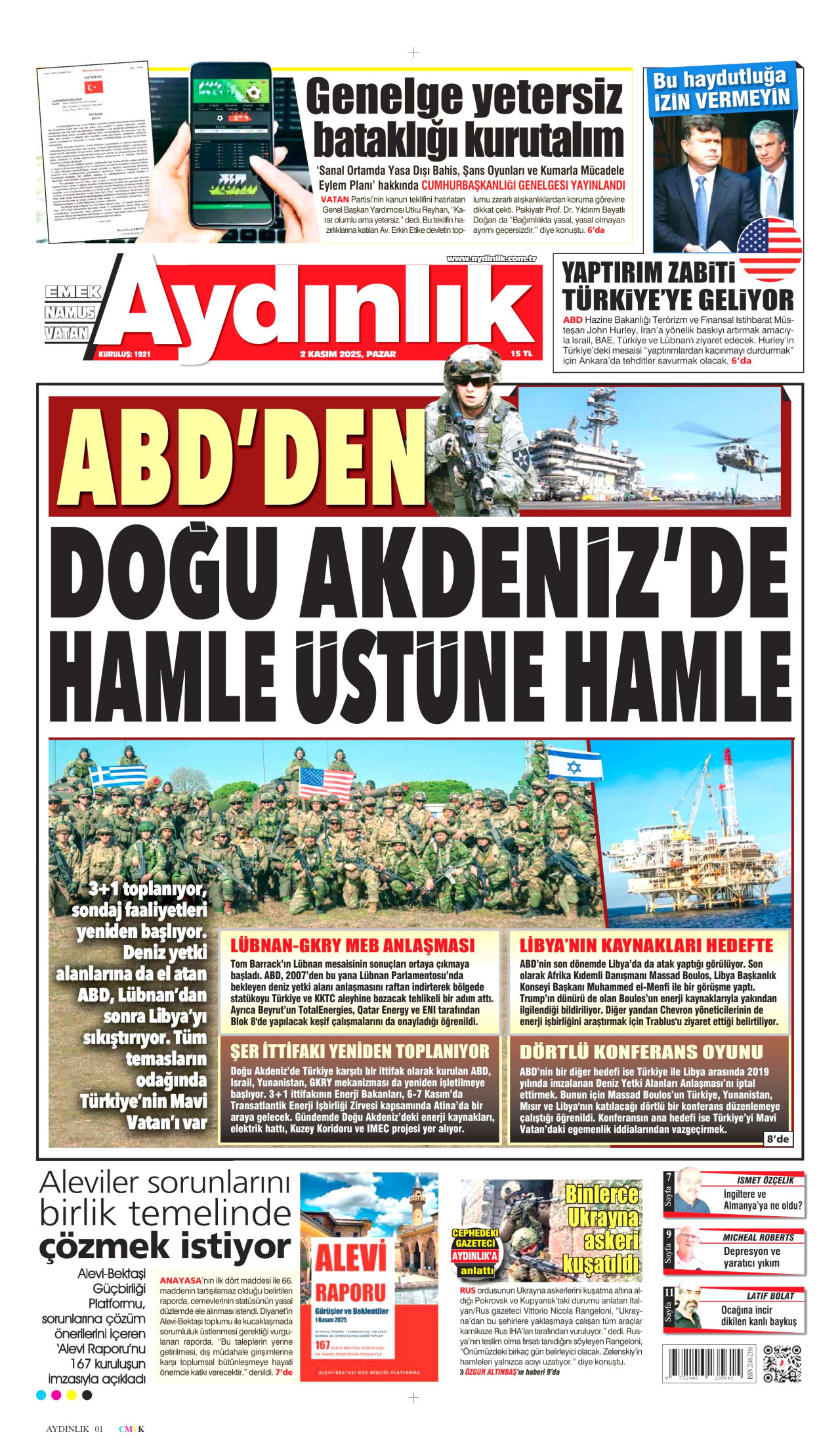 AYDINLIK Manşet