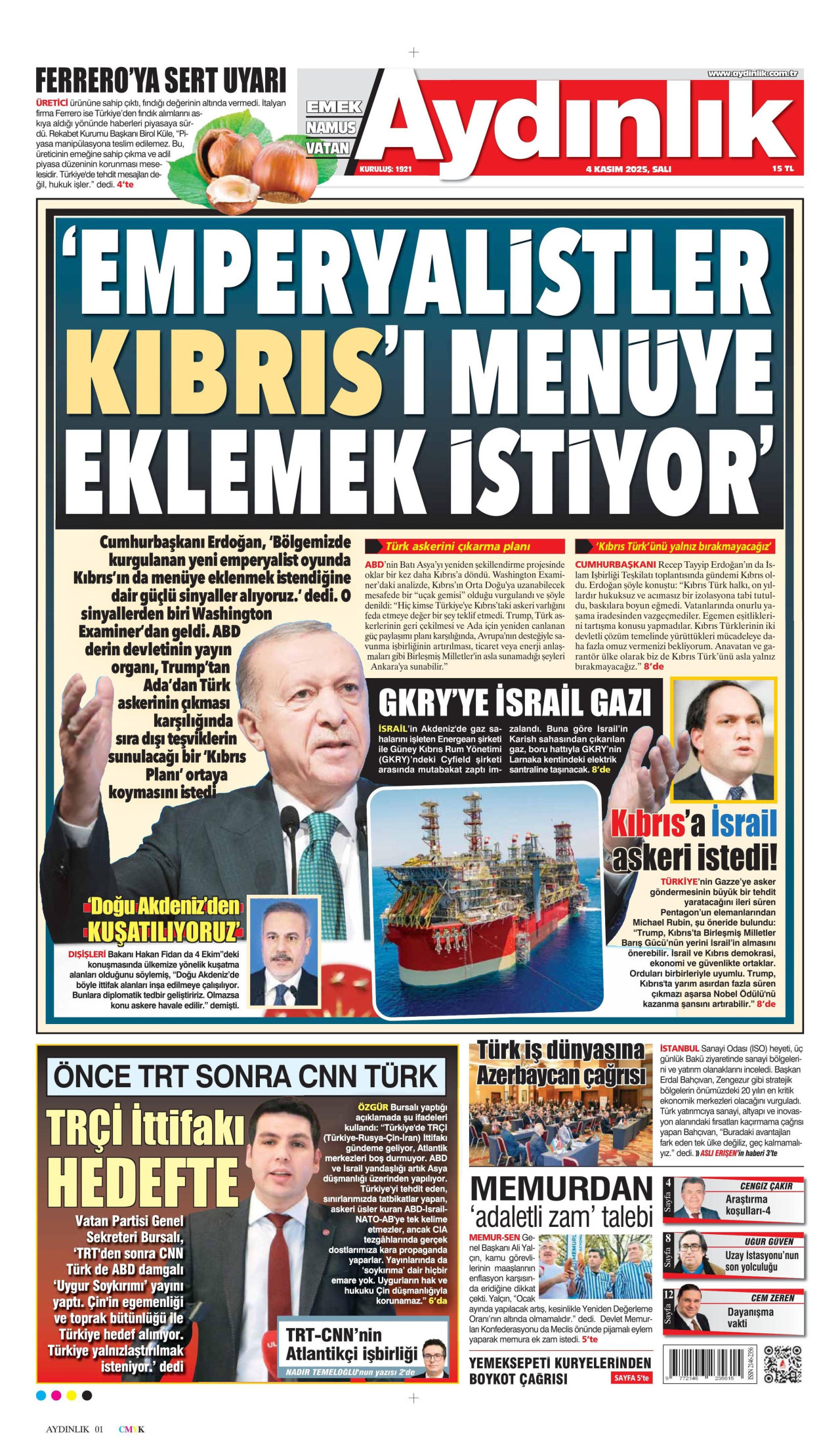 AYDINLIK GAZETESİ