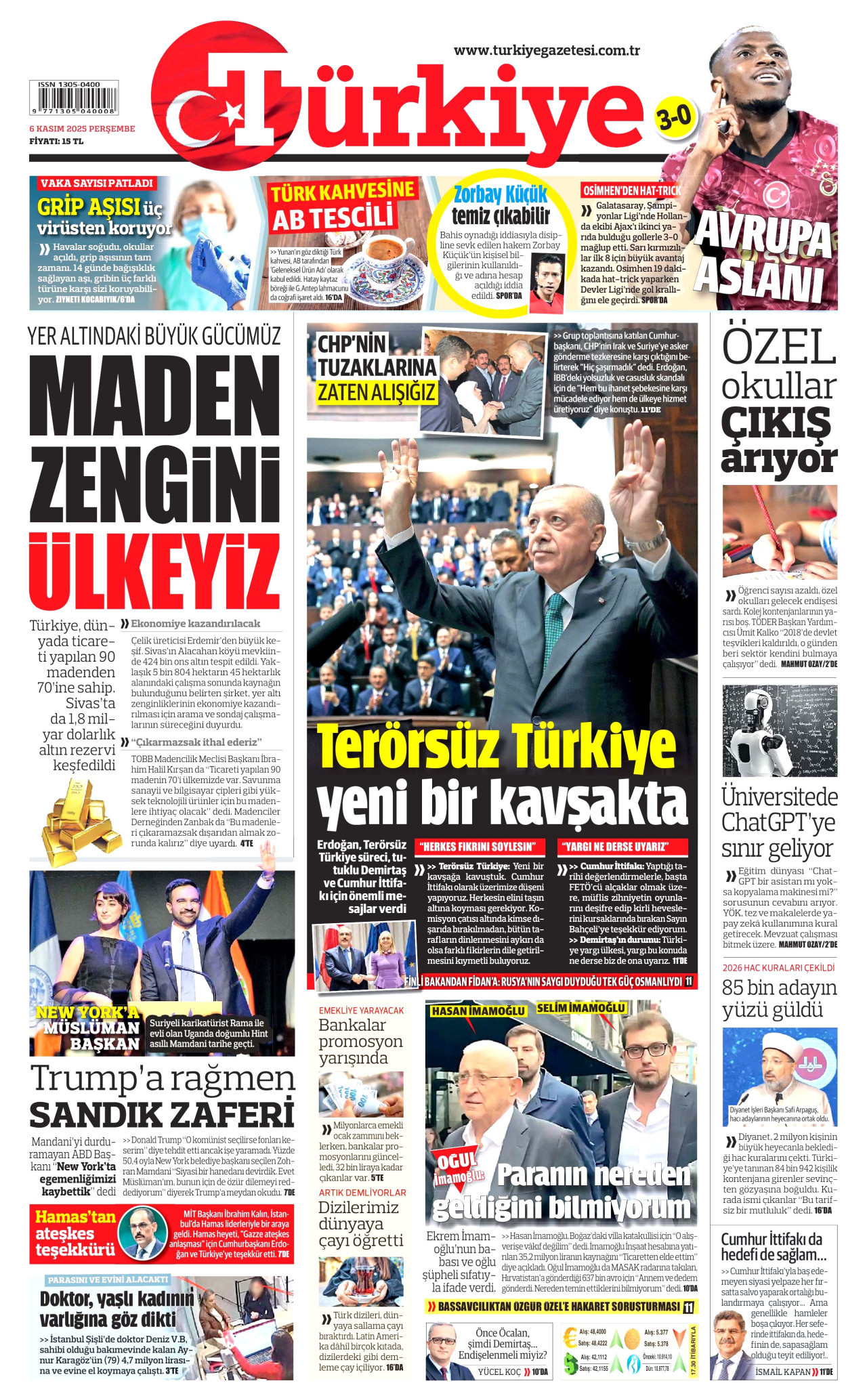 TÜRKİYE GAZETESİ