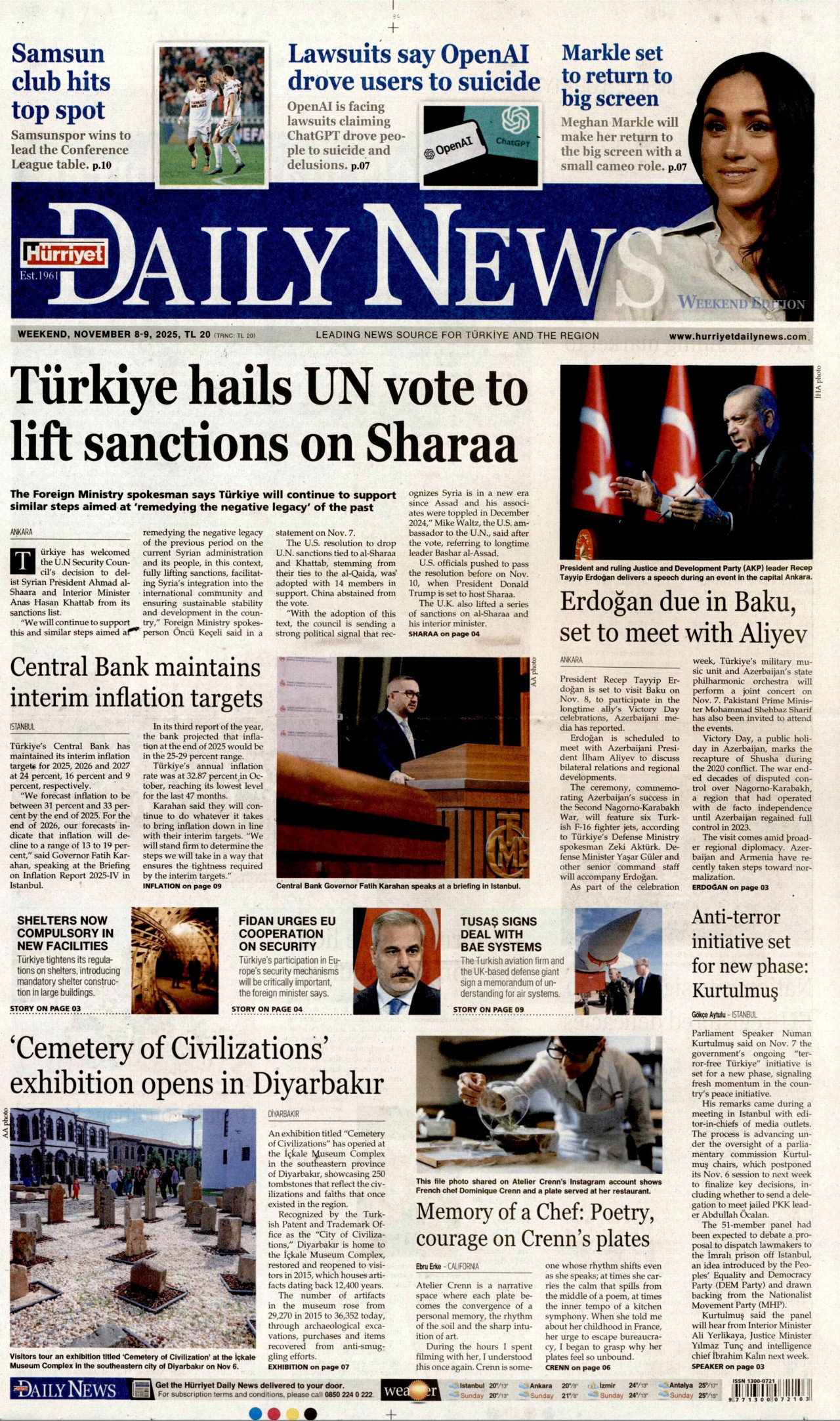 HÜRRİYET DAİLY NEWS