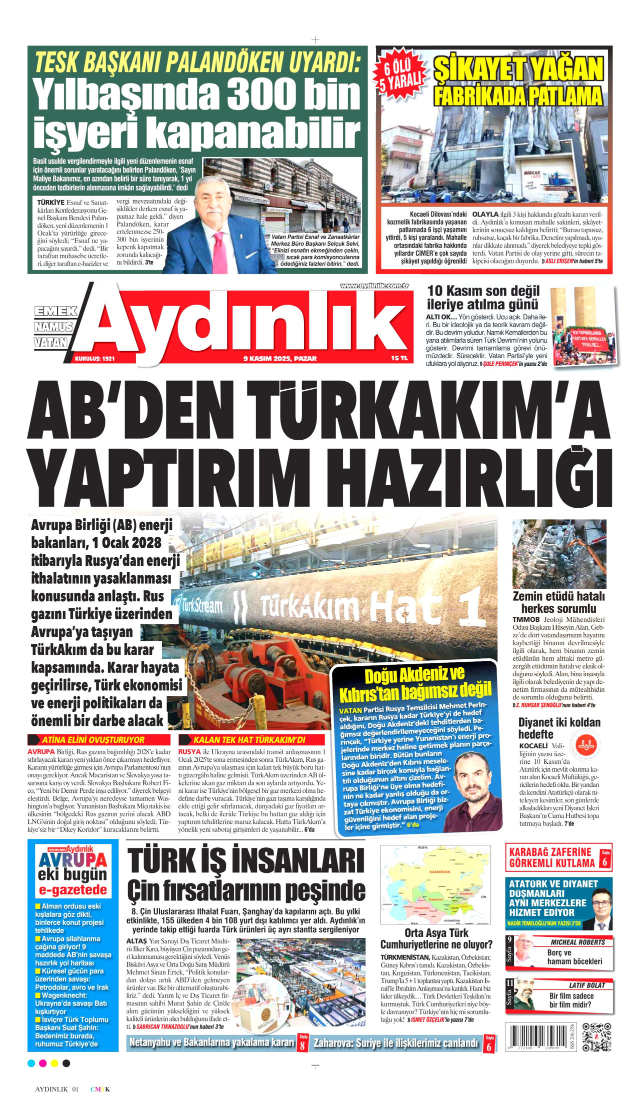 Aydinlik gazetesi̇