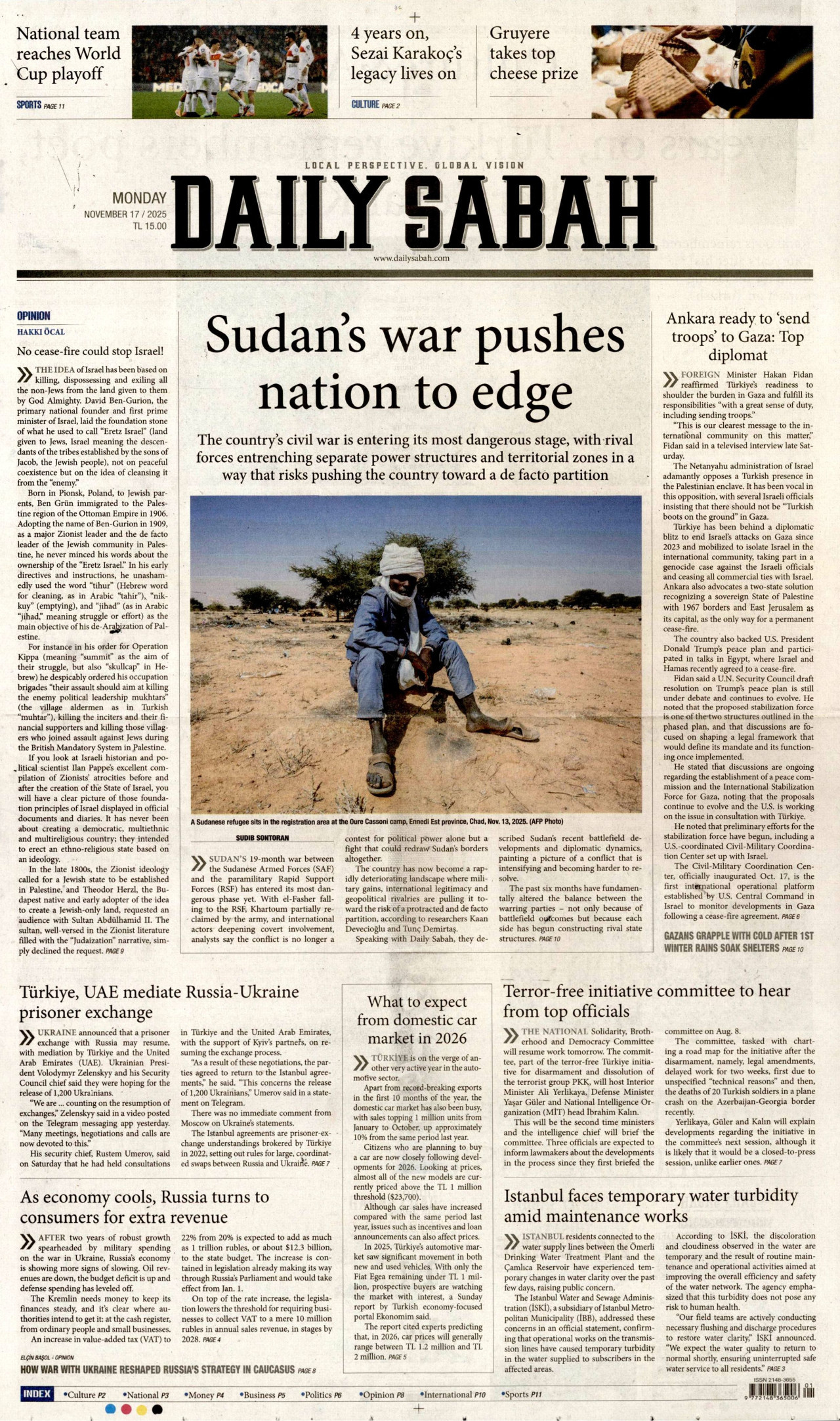 daily-sabah gazetesi