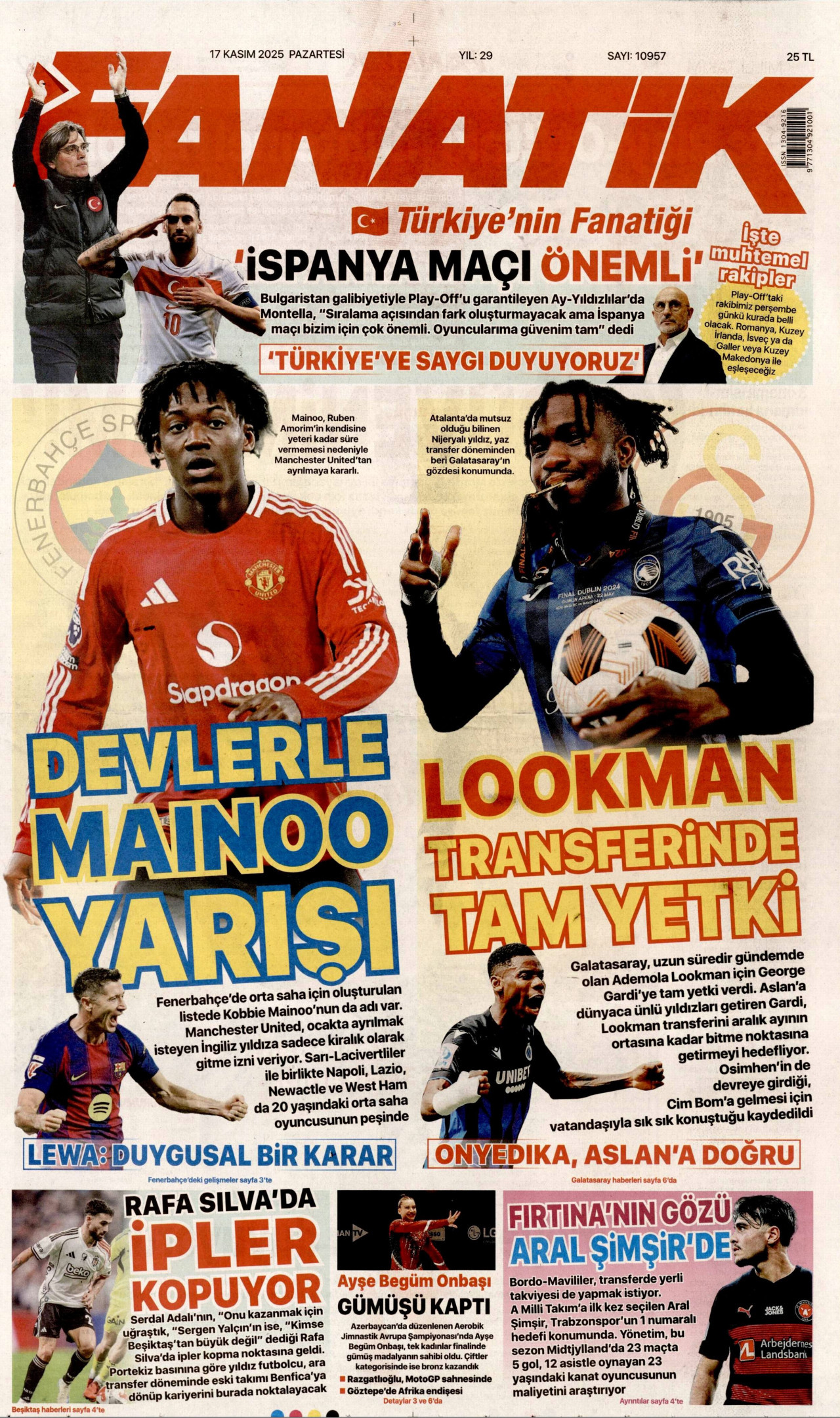 fanatik gazetesi