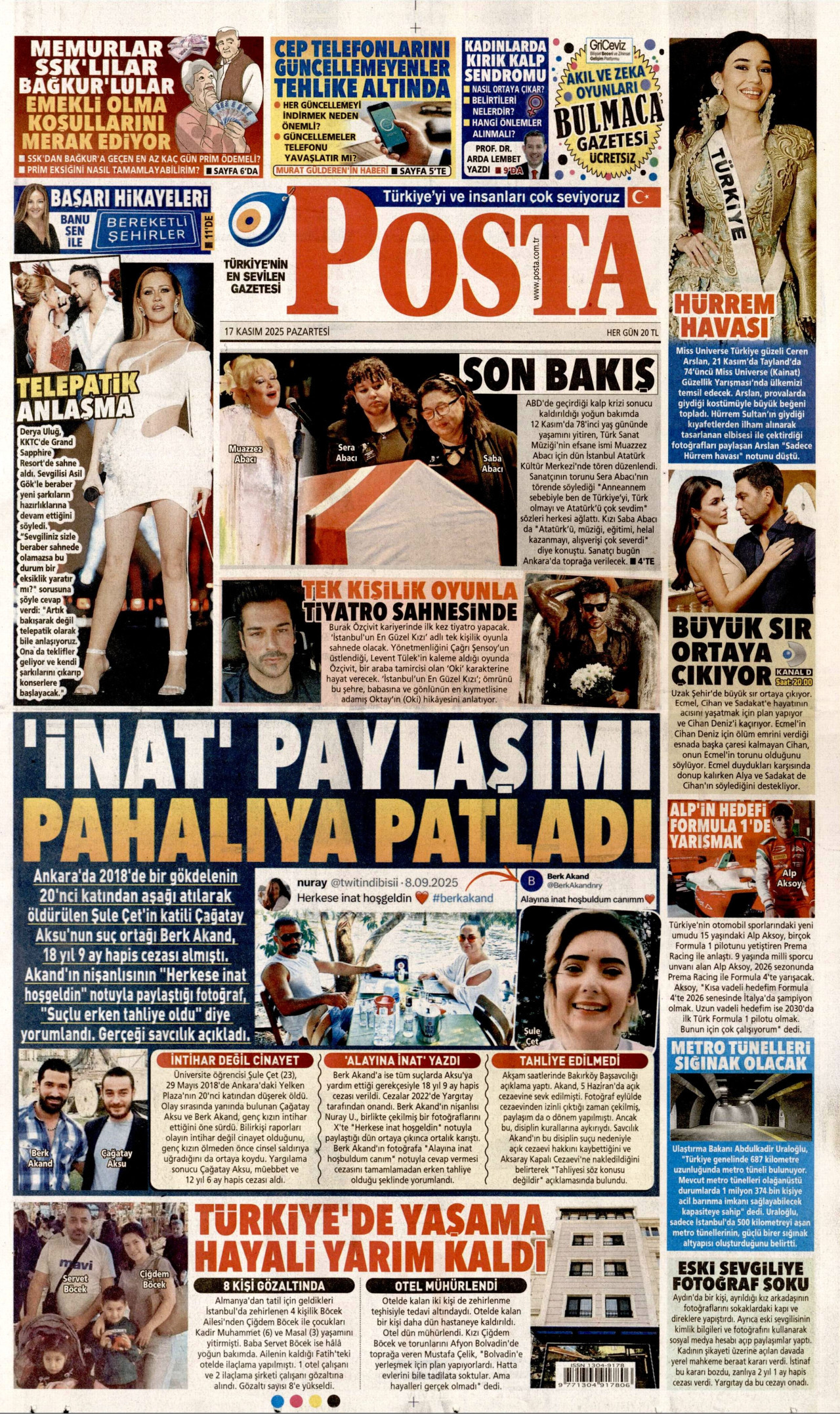 posta gazetesi