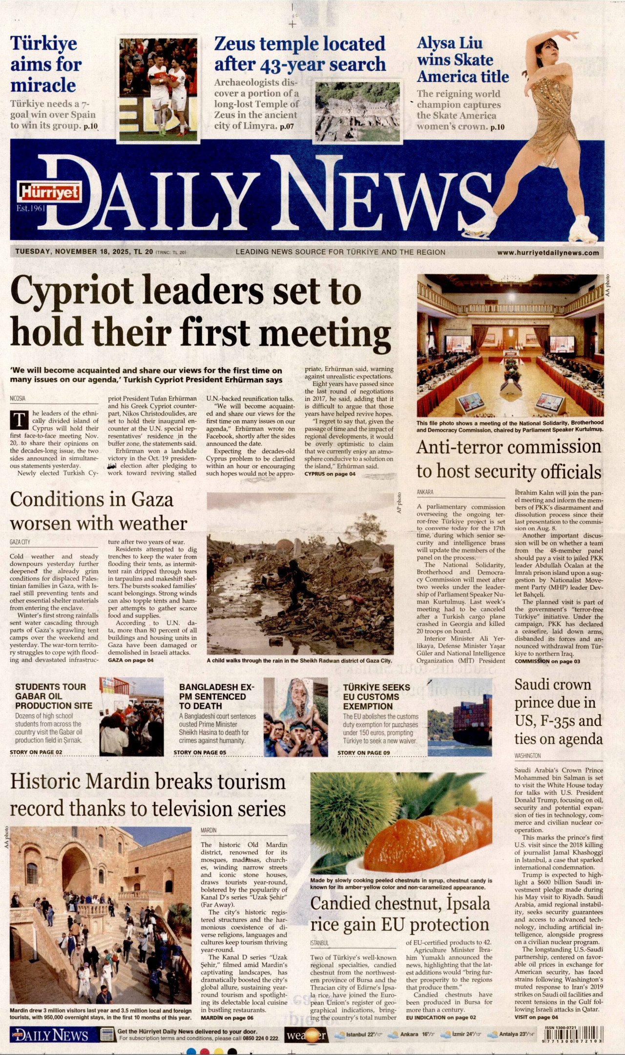 HÜRRİYET DAİLY NEWS