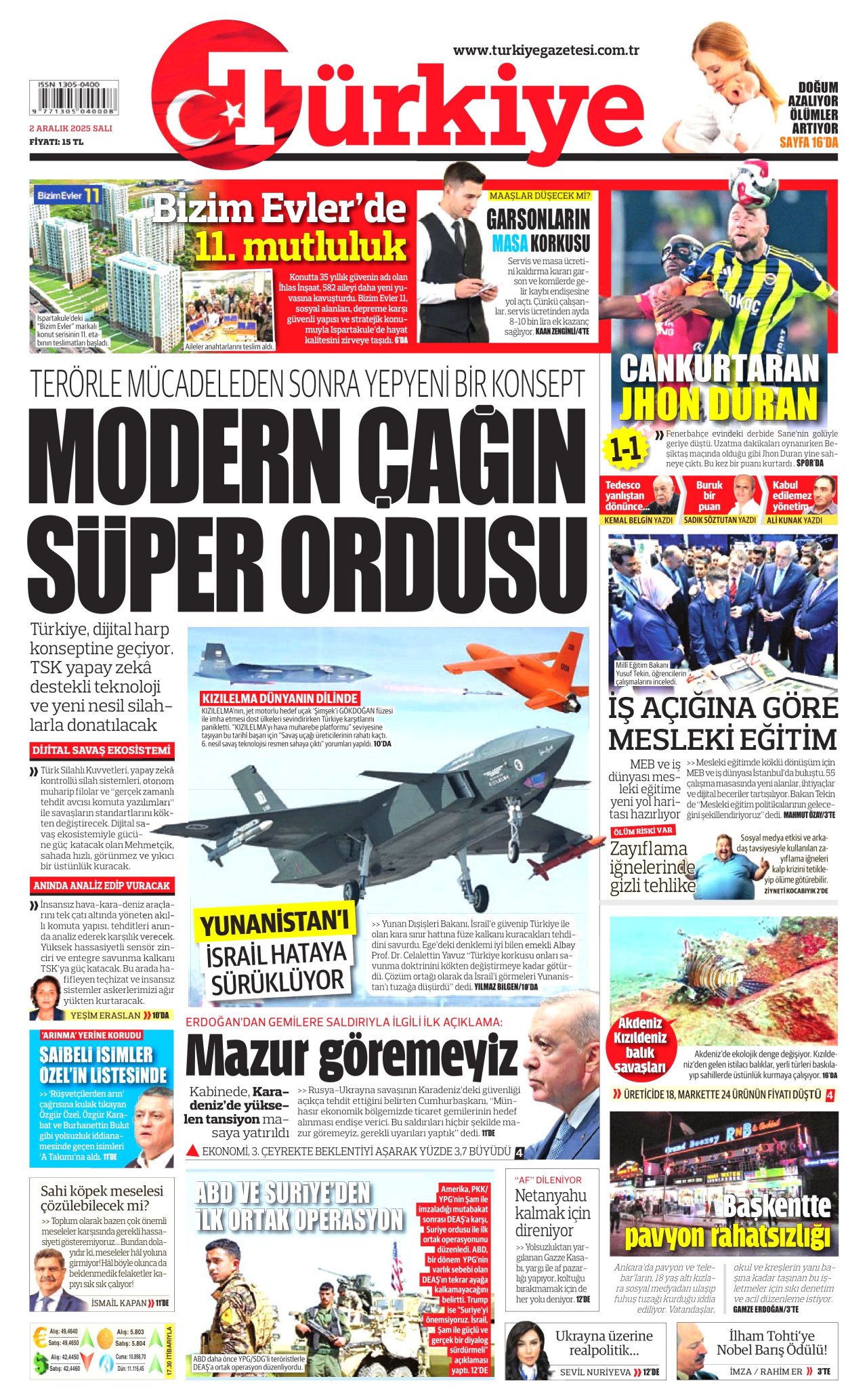 TÜRKİYE GAZETESİ