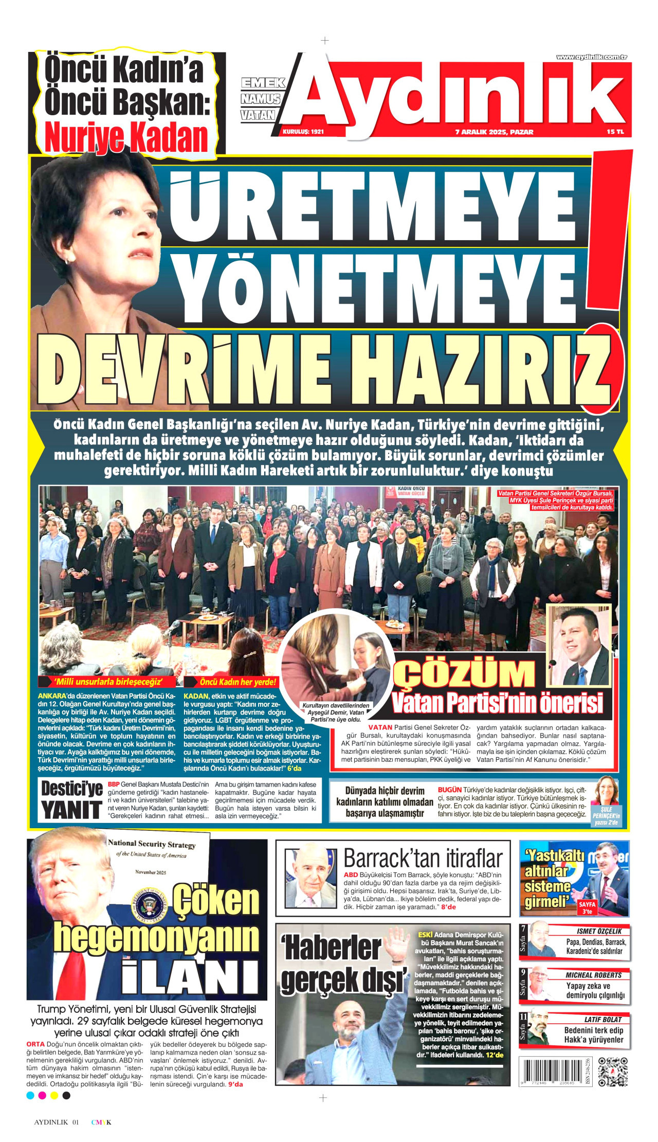 AYDINLIK GAZETESİ